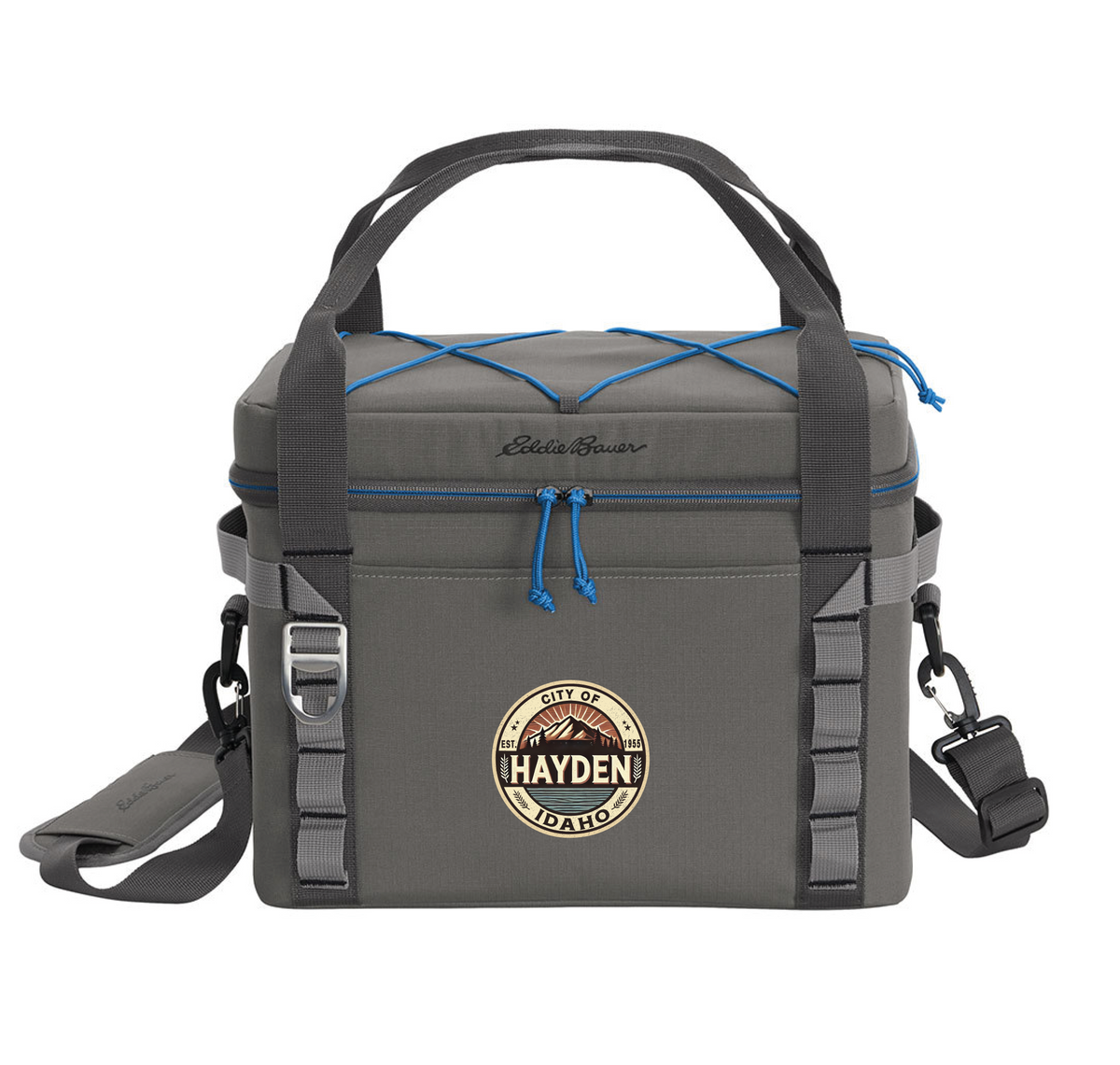 Eddie Bauer - Eddie Bauer Max Cool 24-Can Cooler EB800 - Hayden Logowear - From Prairie to Mountains - Retail Store - Digital Print - #28418