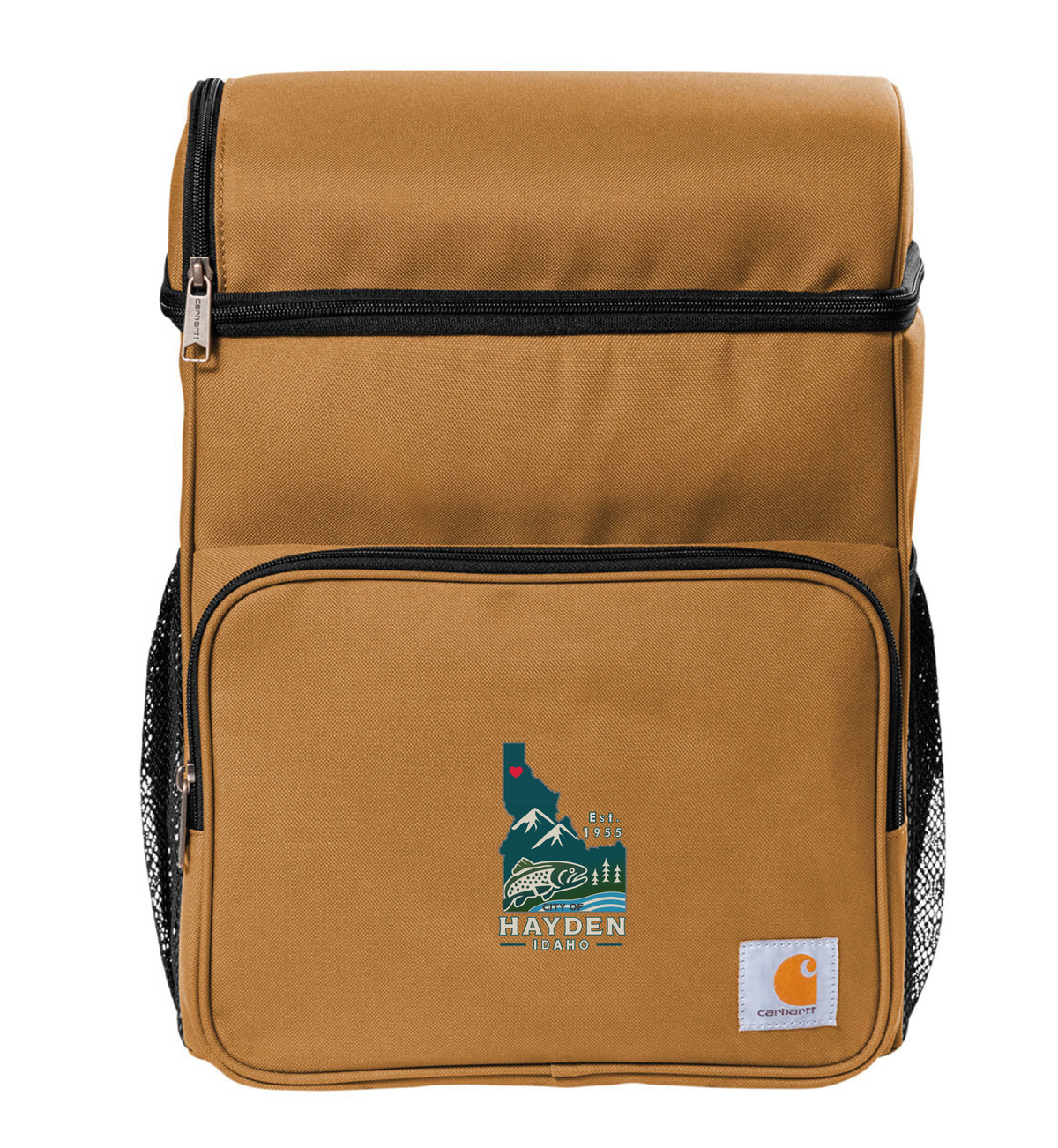 Carhartt - Carhartt Backpack 20-Can Cooler. CT89132109 - Hayden Logowear - Hayden Lake Trout - Retail Store - Digital Print - #28419