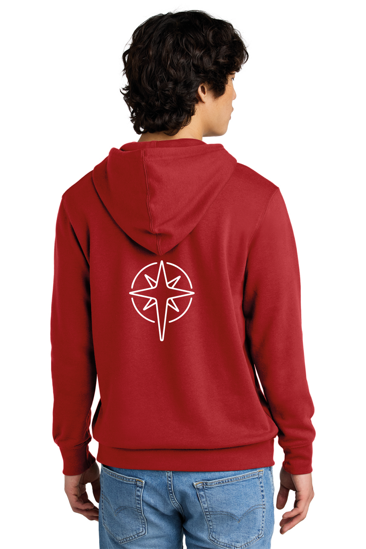 District - District V.I.T. Fleece Hoodie DT6100 - WayMaker - School Store - Transfer Screen Print - #28457