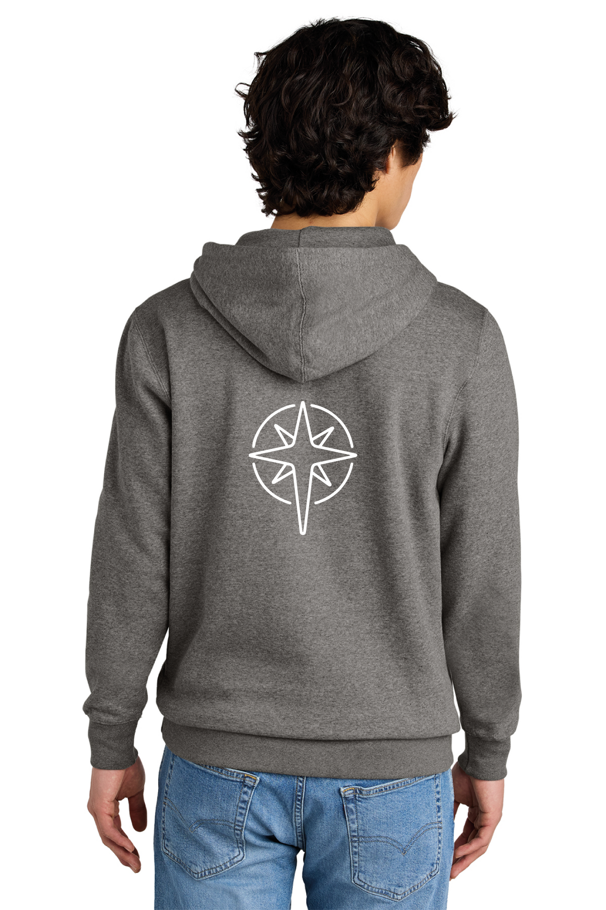 District - District V.I.T. Fleece Hoodie DT6100 - WayMaker - School Store - Transfer Screen Print - #28457
