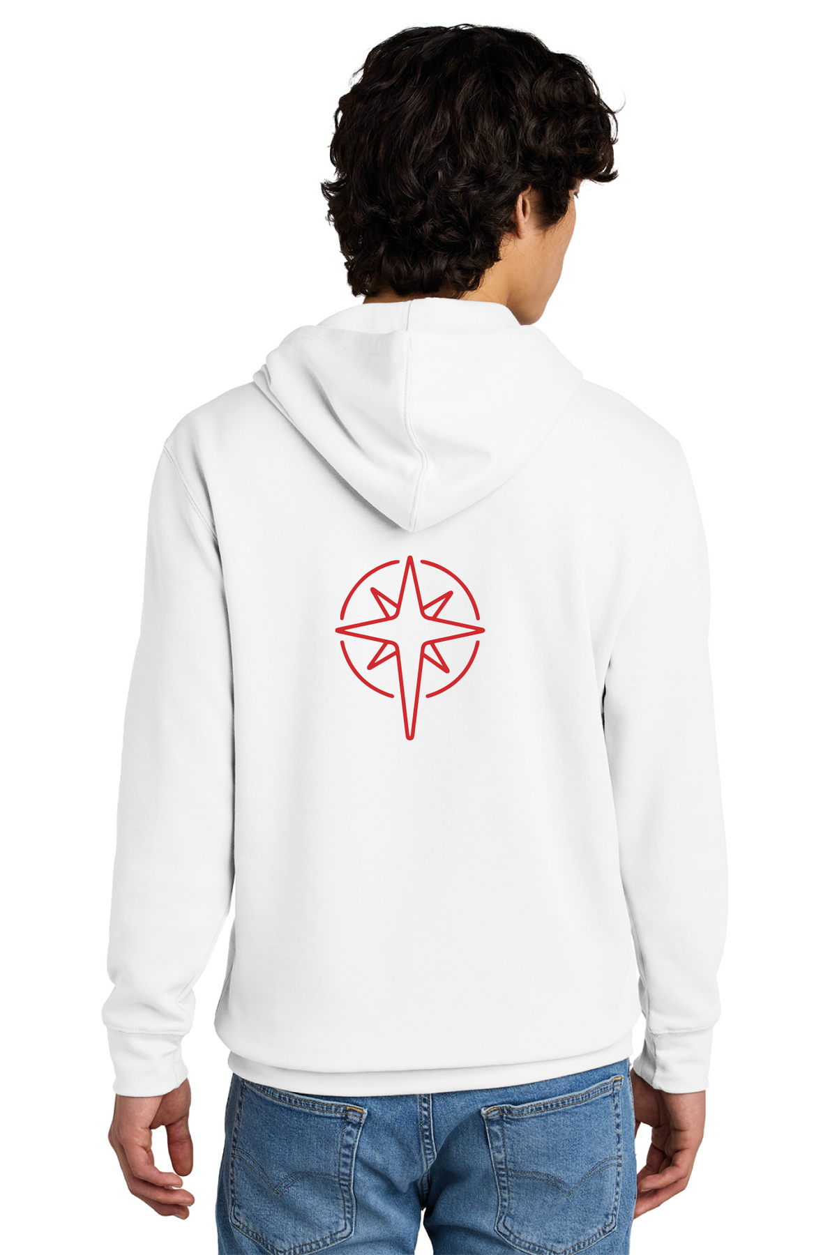 District - District V.I.T. Fleece Hoodie DT6100 - WayMaker - School Store - Transfer Screen Print - #28457