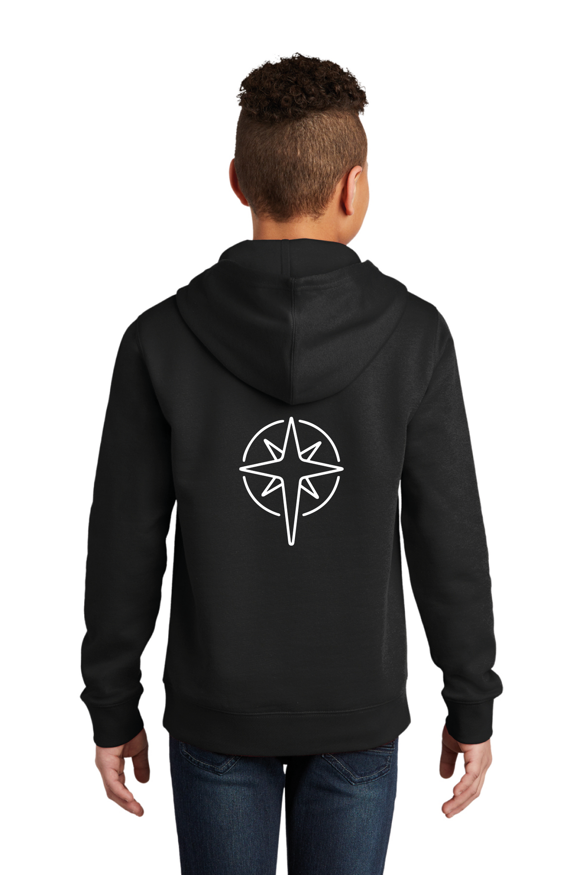 District - District Youth V.I.T. Fleece Hoodie DT6100Y - WayMaker - School Store - Transfer Screen Print - #28457
