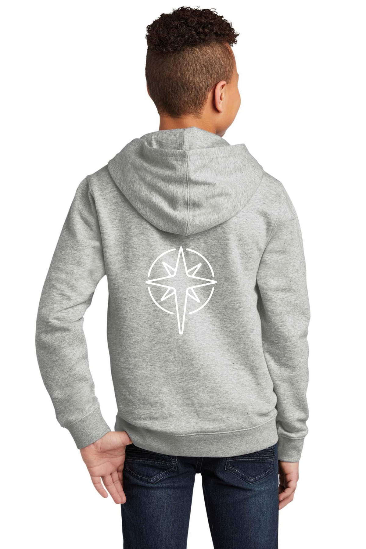 District - District Youth V.I.T. Fleece Hoodie DT6100Y - WayMaker - School Store - Transfer Screen Print - #28457