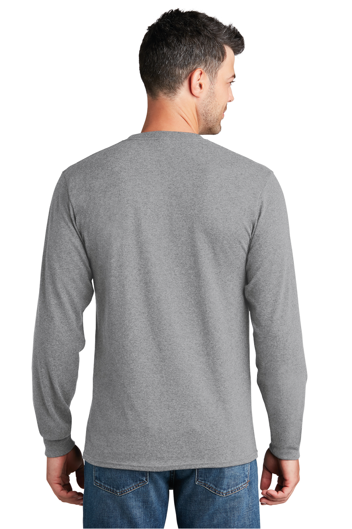 Port &amp; Company - Port &amp; Co Long Sleeve Core Cotton Tee. PC54LS - WayMaker - School Store - Transfer Screen Print - #28457