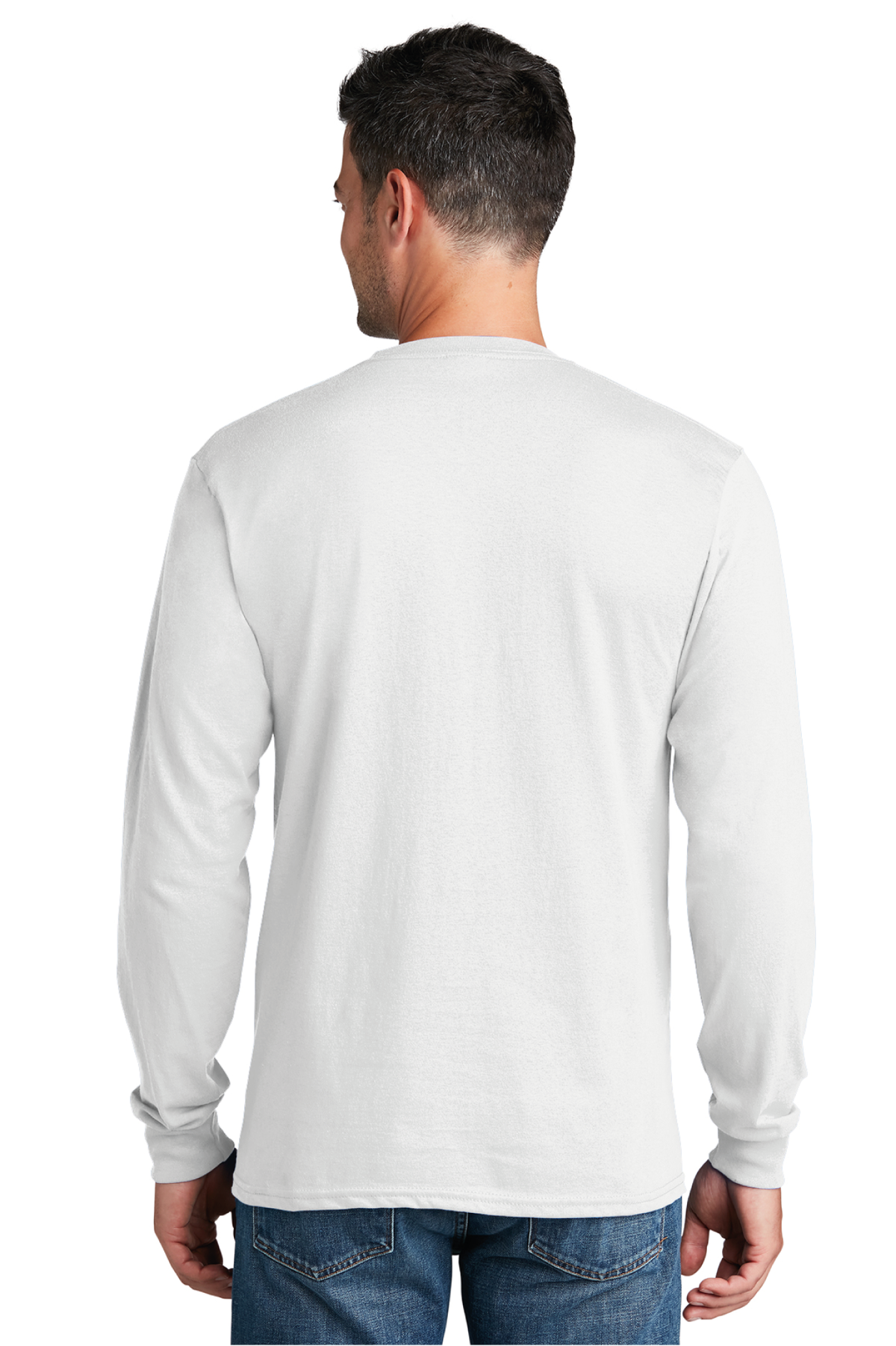 Port &amp; Company - Port &amp; Co Long Sleeve Core Cotton Tee. PC54LS - WayMaker - School Store - Transfer Screen Print - #28457