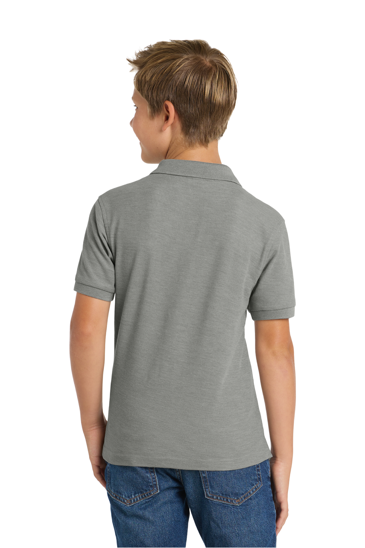 Port Authority - Port Authority Youth Silk Touch Polo. Y500 - WayMaker - School Store - Transfer Screen Print - #28457