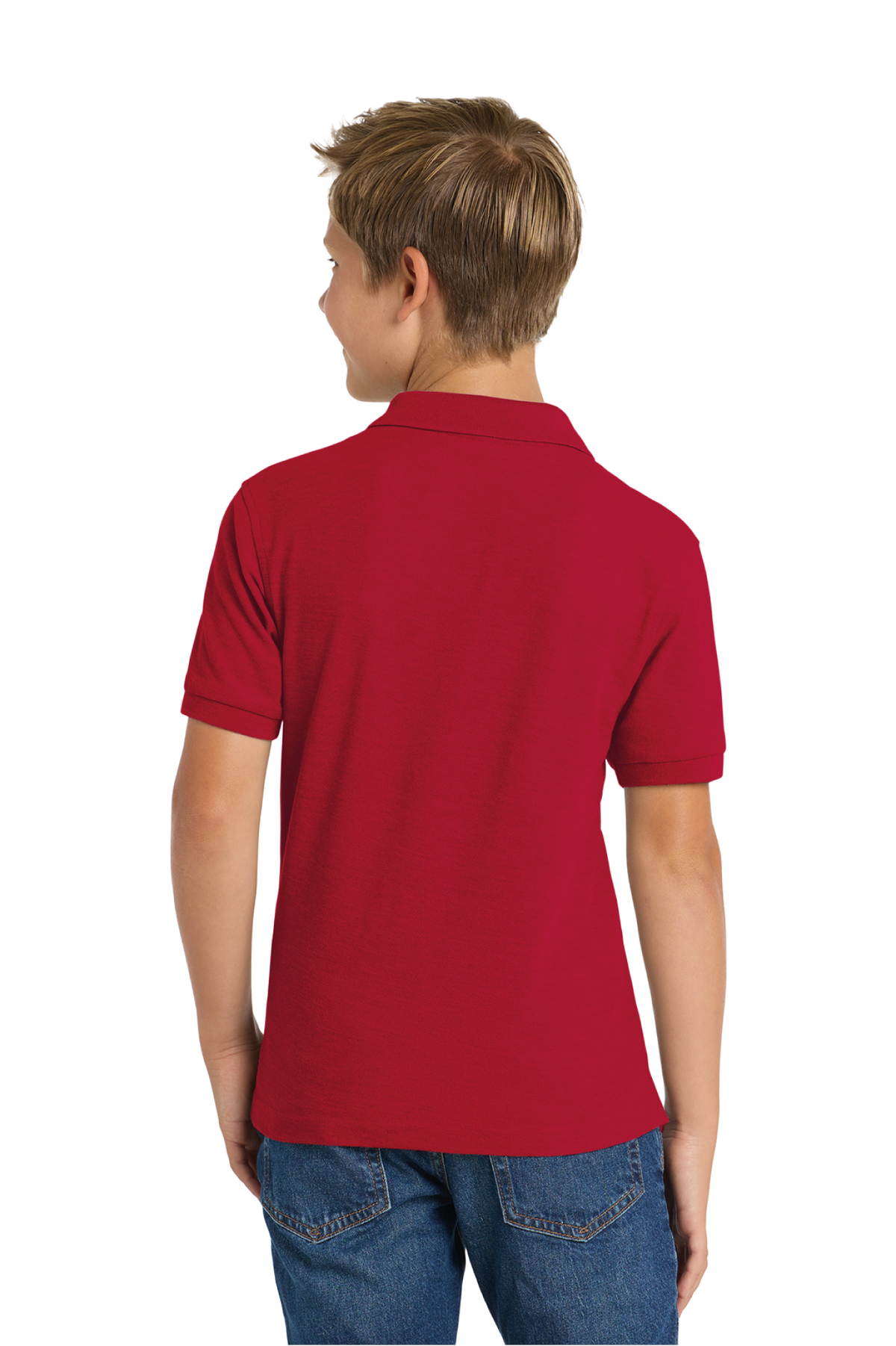Port Authority - Port Authority Youth Silk Touch Polo. Y500 - WayMaker - School Store - Transfer Screen Print - #28457