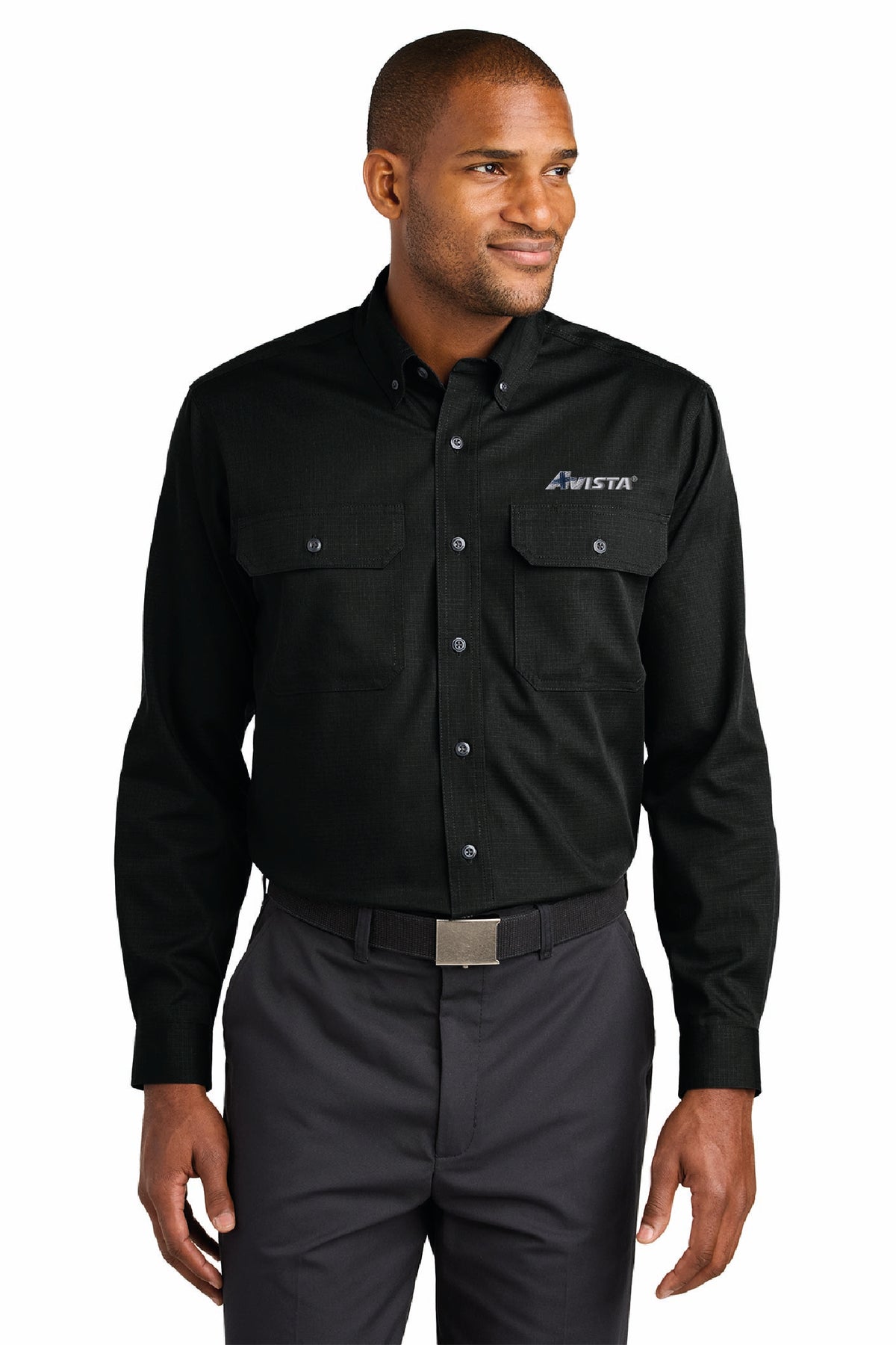 CSW174 - CornerStone Long Sleeve Select Ripstop Shirt - DEMO - Company Store - Embroidery - INVOICE#