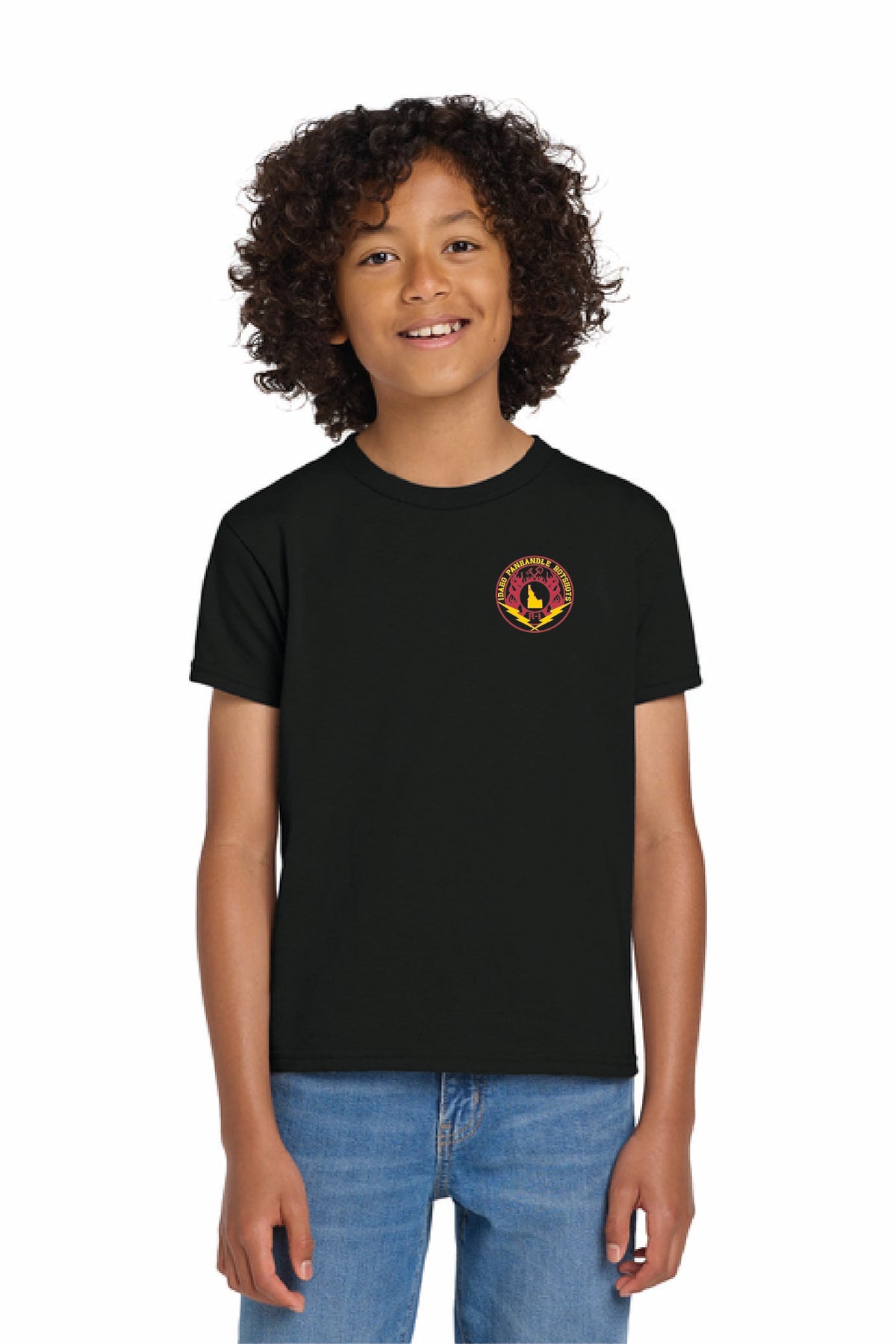 8000B - Gildan Youth DryBlend 50 Cotton/50 Poly T-Shirt - USFS Idaho Panhandle Hotshots - Logowear Store - Screen Print - #29118