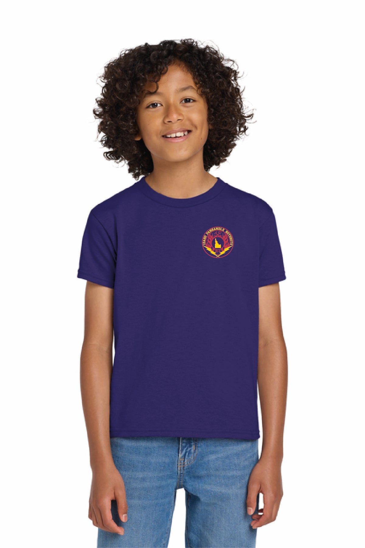 8000B - Gildan Youth DryBlend 50 Cotton/50 Poly T-Shirt - USFS Idaho Panhandle Hotshots - Logowear Store - Screen Print - #29118