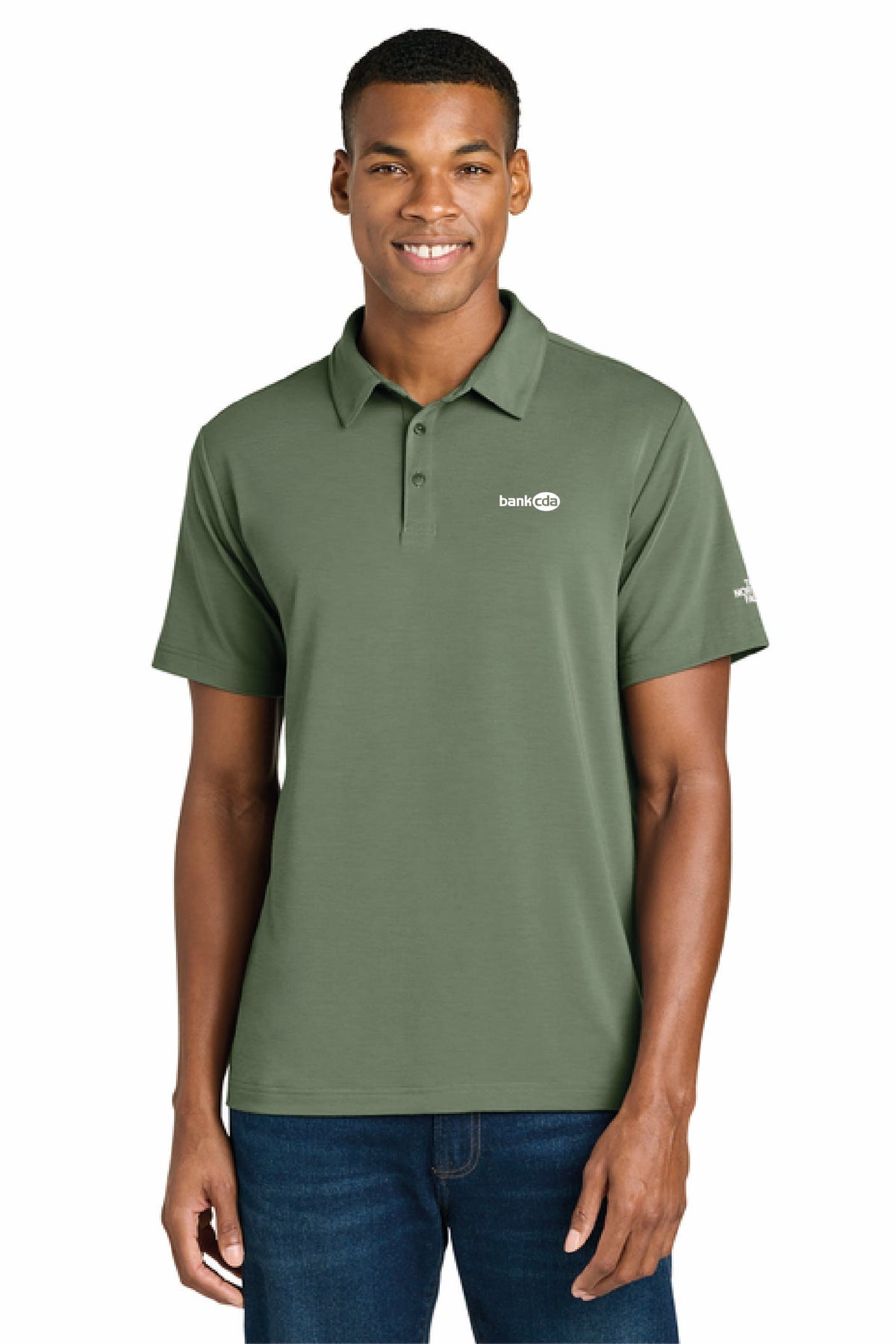 NF0A8GE0 - The North Face Canyon Crest Polo - BankCDA - Logowear Store - Embroidery - #29162