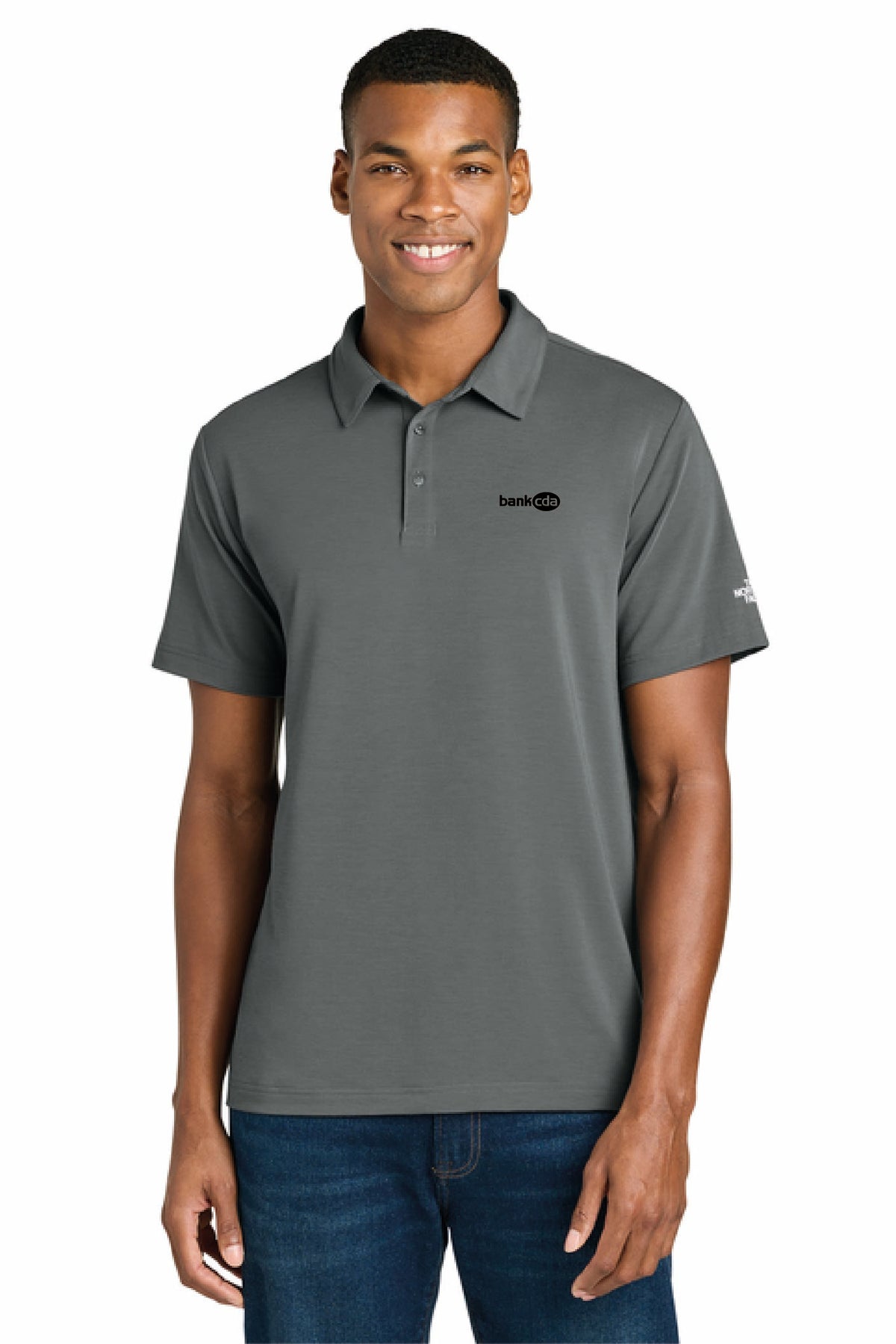 NF0A8GE0 - The North Face Canyon Crest Polo - BankCDA - Logowear Store - Embroidery - #29162