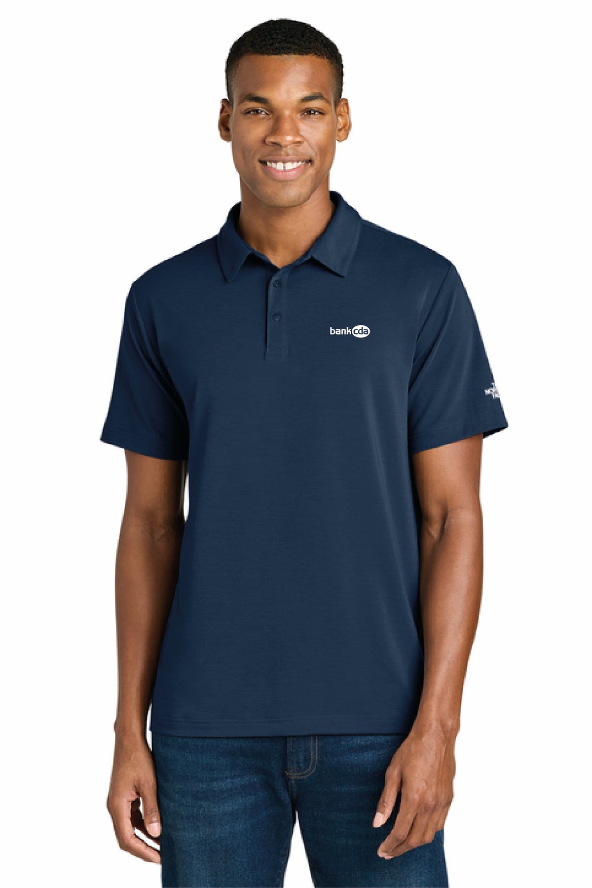 NF0A8GE0 - The North Face Canyon Crest Polo - BankCDA - Logowear Store - Embroidery - #29162