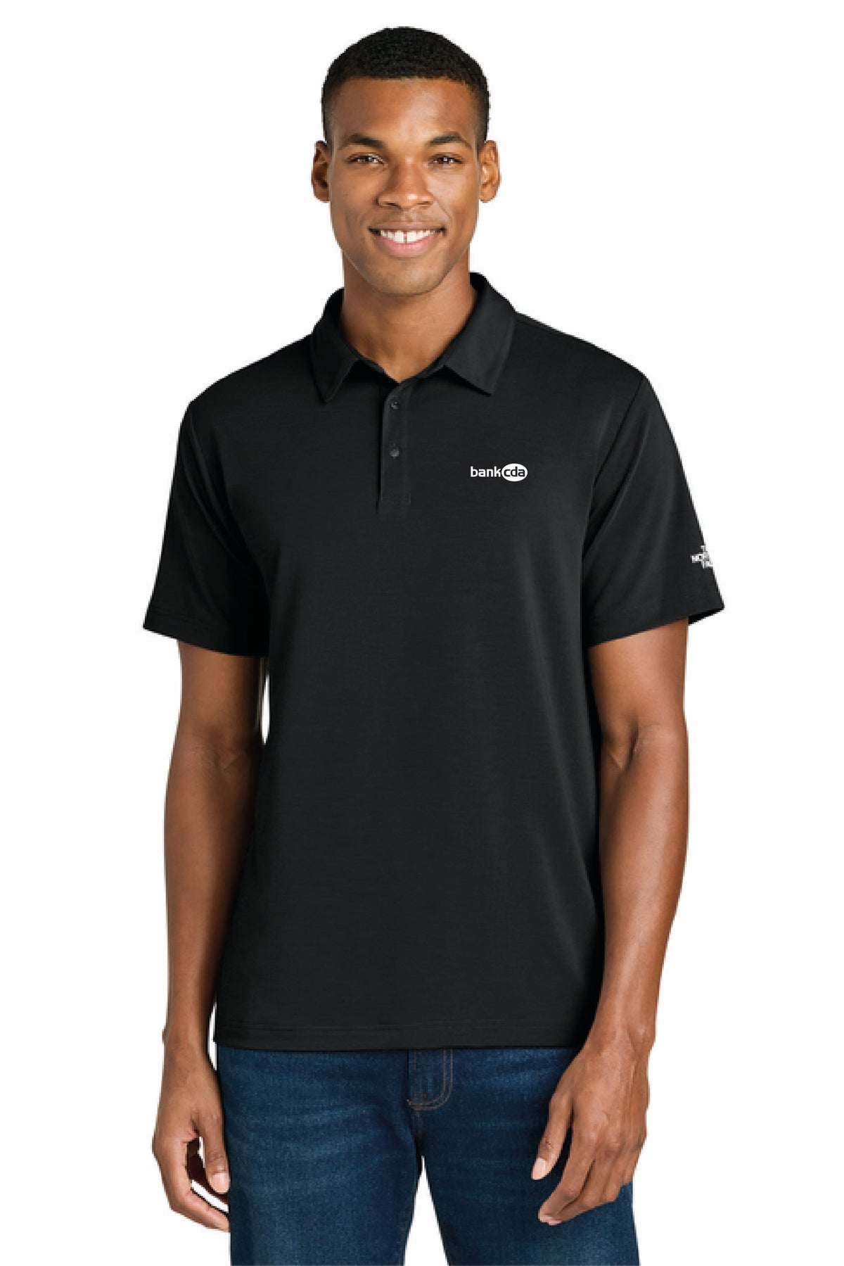 NF0A8GE0 - The North Face Canyon Crest Polo - BankCDA - Logowear Store - Embroidery - #29162