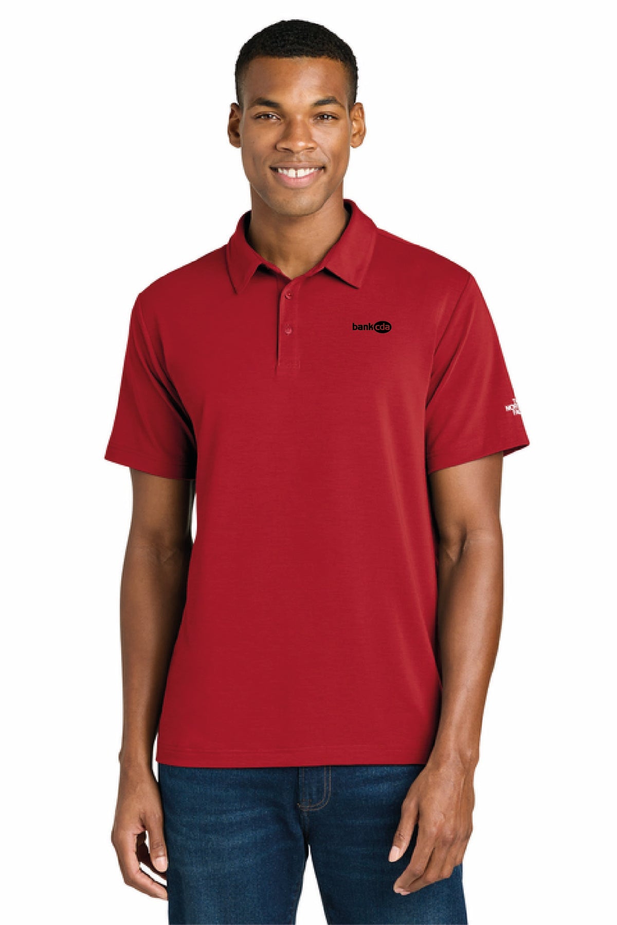 NF0A8GE0 - The North Face Canyon Crest Polo - BankCDA - Logowear Store - Embroidery - #29162