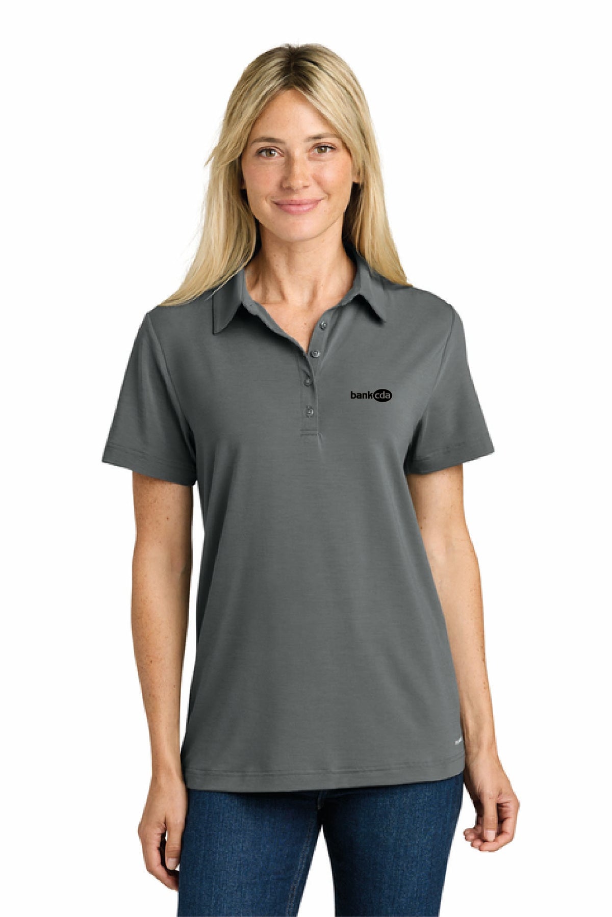 NF0A8GE1 - The North Face Women's Canyon Crest Polo - BankCDA - Logowear Store - Embroidery - #29162