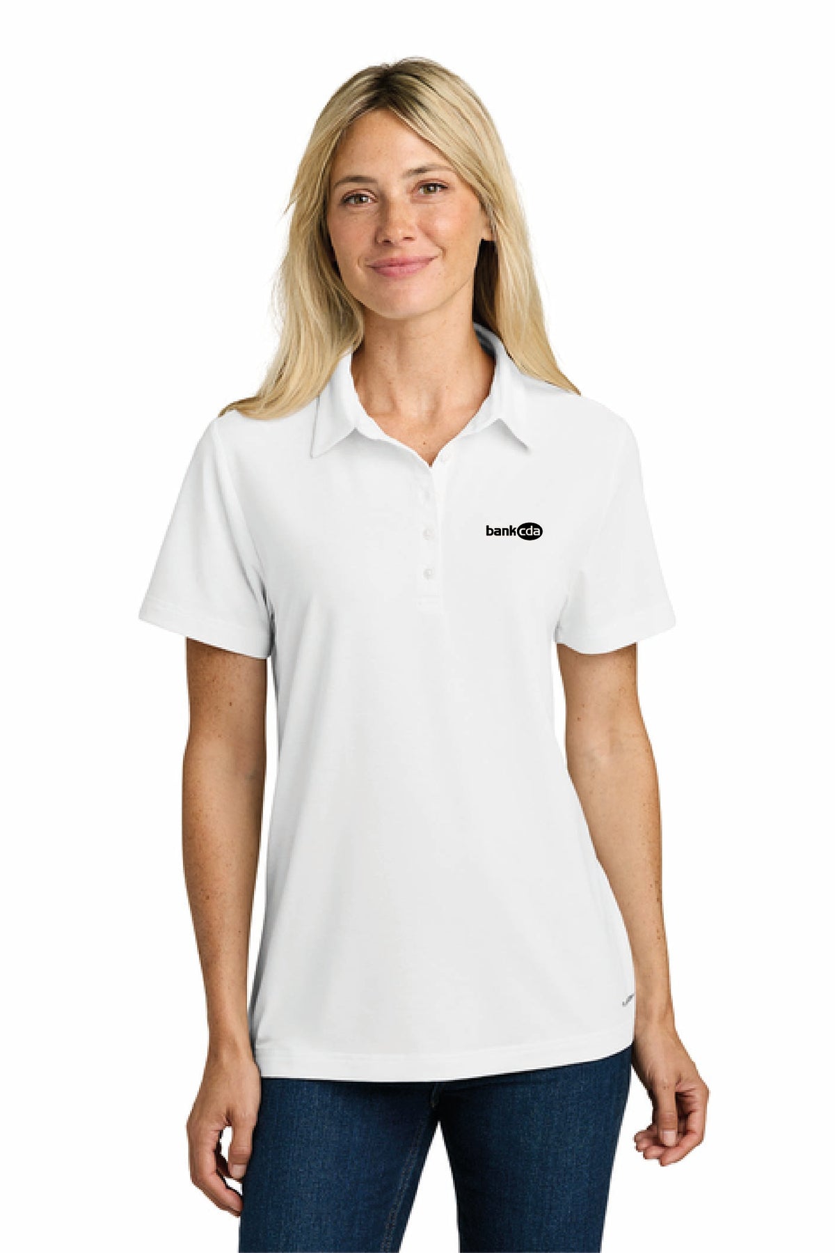 NF0A8GE1 - The North Face Women's Canyon Crest Polo - BankCDA - Logowear Store - Embroidery - #29162