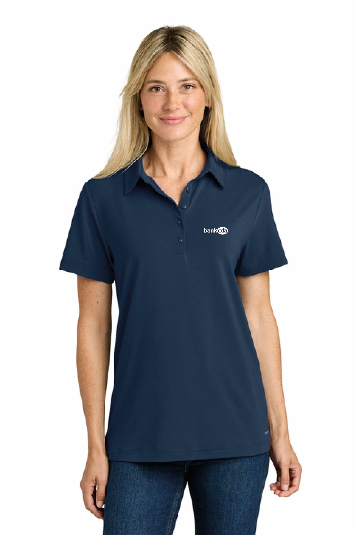NF0A8GE1 - The North Face Women's Canyon Crest Polo - BankCDA - Logowear Store - Embroidery - #29162