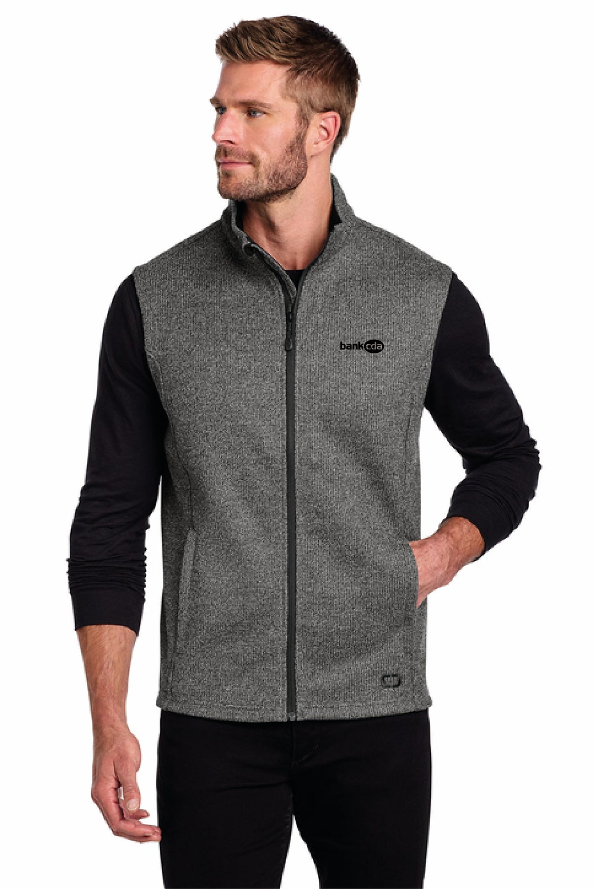 OG730 - OGIO Grit Fleece Vest - BankCDA - Logowear Store - Embroidery - #29162