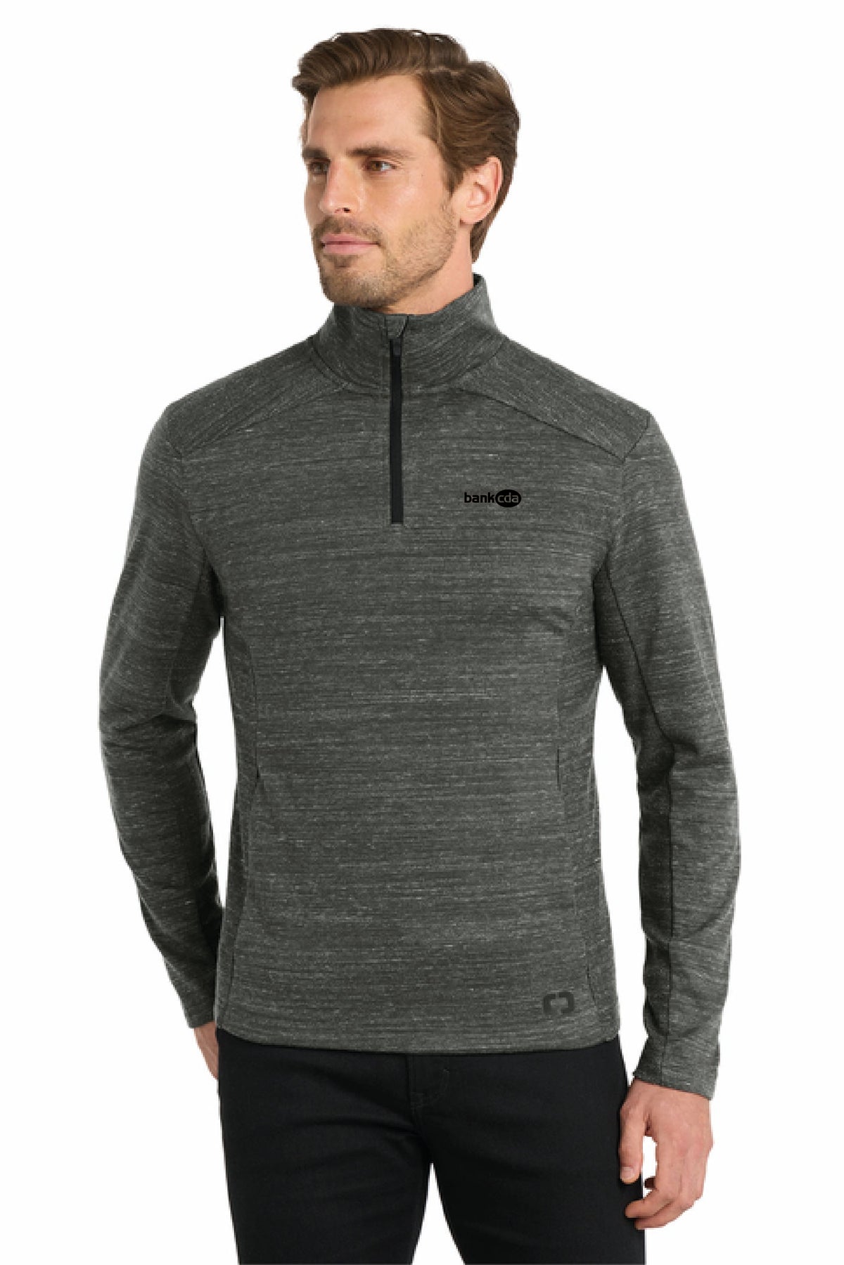 OG823 - OGIO Flux 1/4-Zip - BankCDA - Logowear Store - Embroidery - #29162