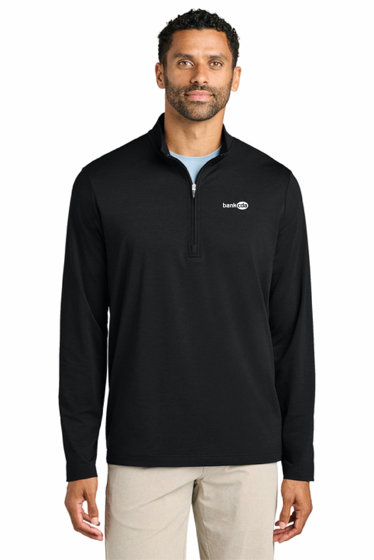 TMA42775 - TravisMathew Onward 1/4-Zip - BankCDA - Logowear Store - Embroidery - #29162