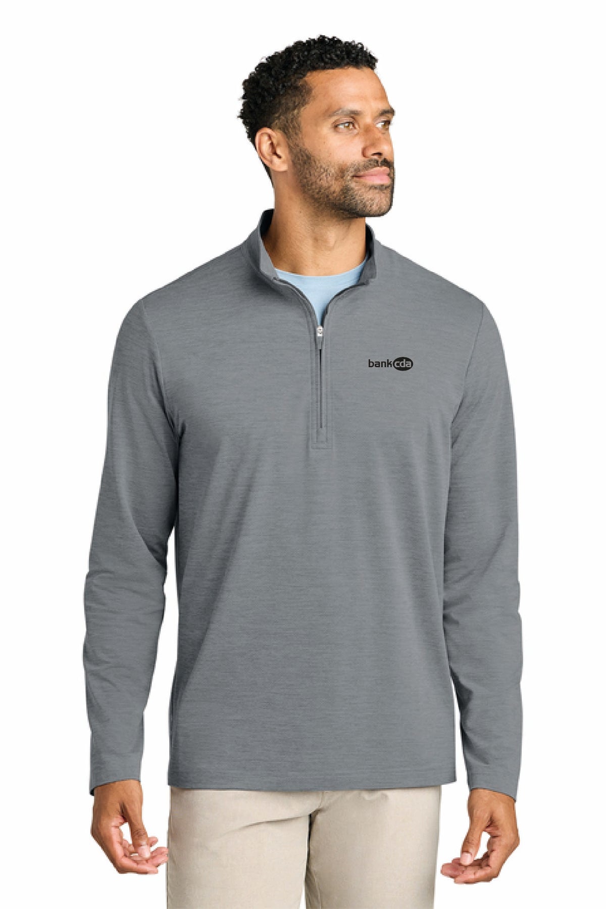 TMA42775 - TravisMathew Onward 1/4-Zip - BankCDA - Logowear Store - Embroidery - #29162