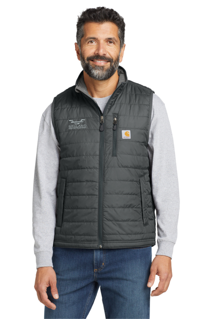 CT102286 - Carhartt Gilliam Vest - Selland Construction - Logowear Store - Embroidery - #29632