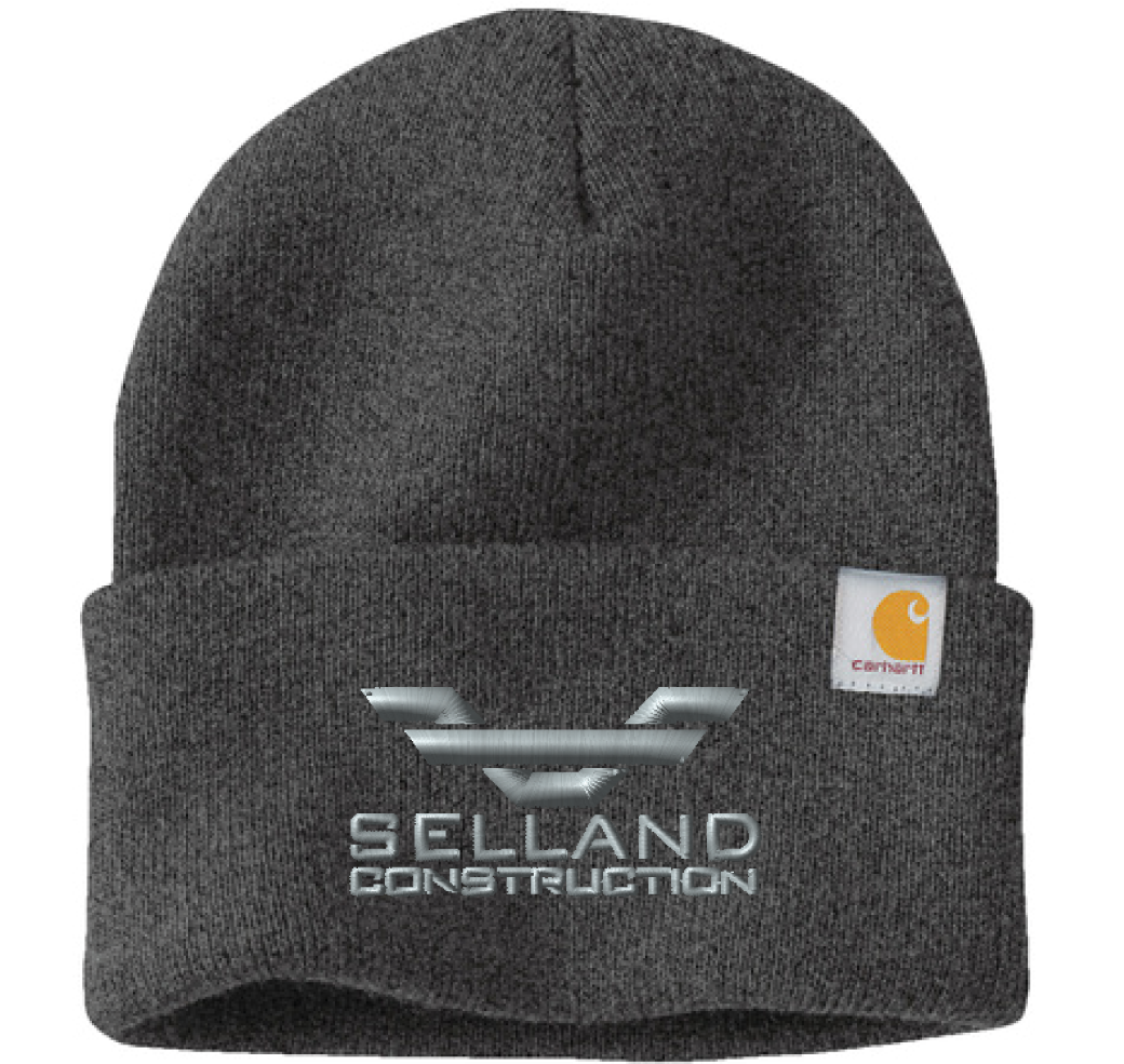CT104597 - Carhartt Watch Cap 2.0 - Selland Construction - Logowear Store - Embroidery - #29632