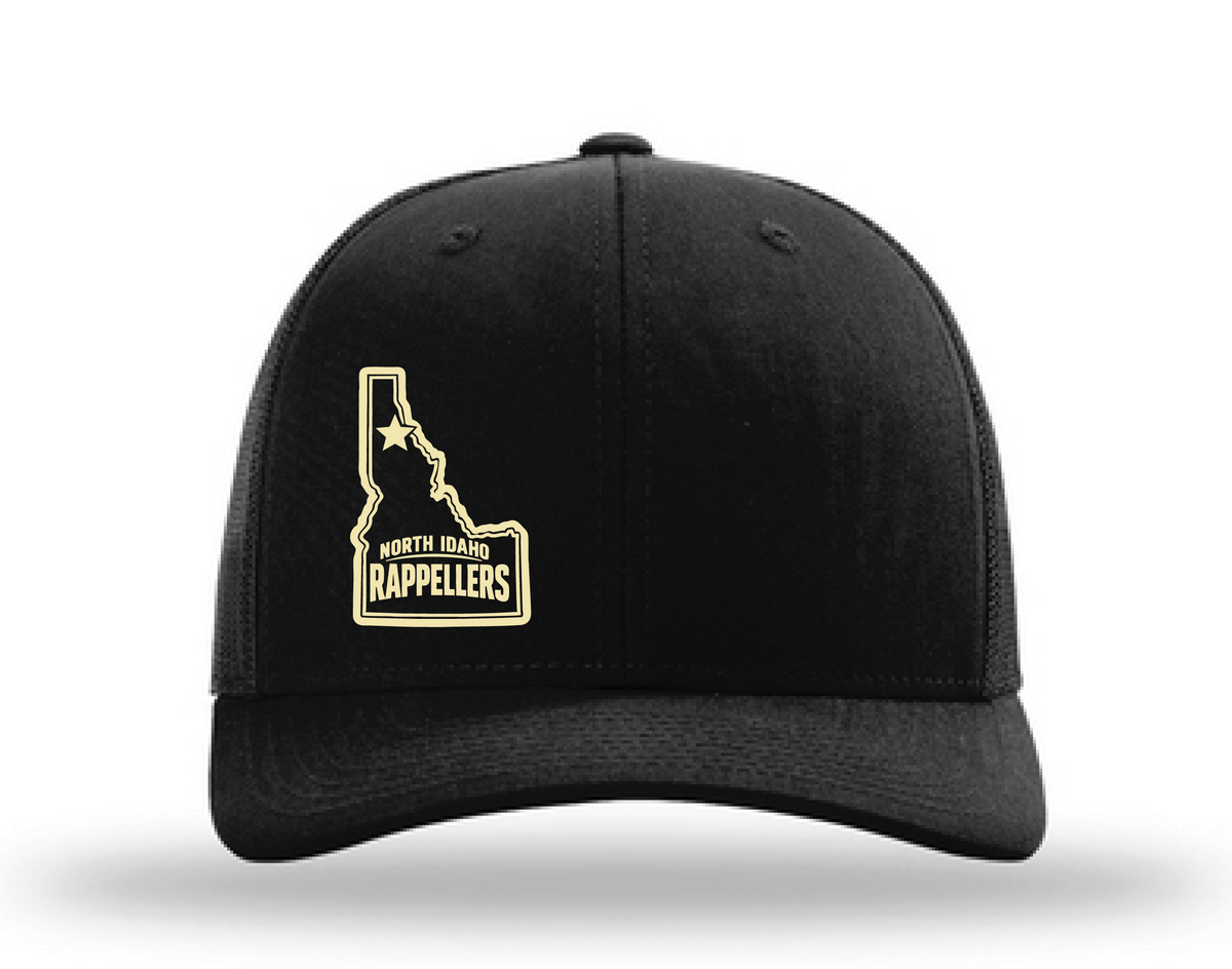 112 - Richardson Trucker Cap - North Idaho Rappel Crew - Idaho - Order Collection Store - Embroidery - #29222