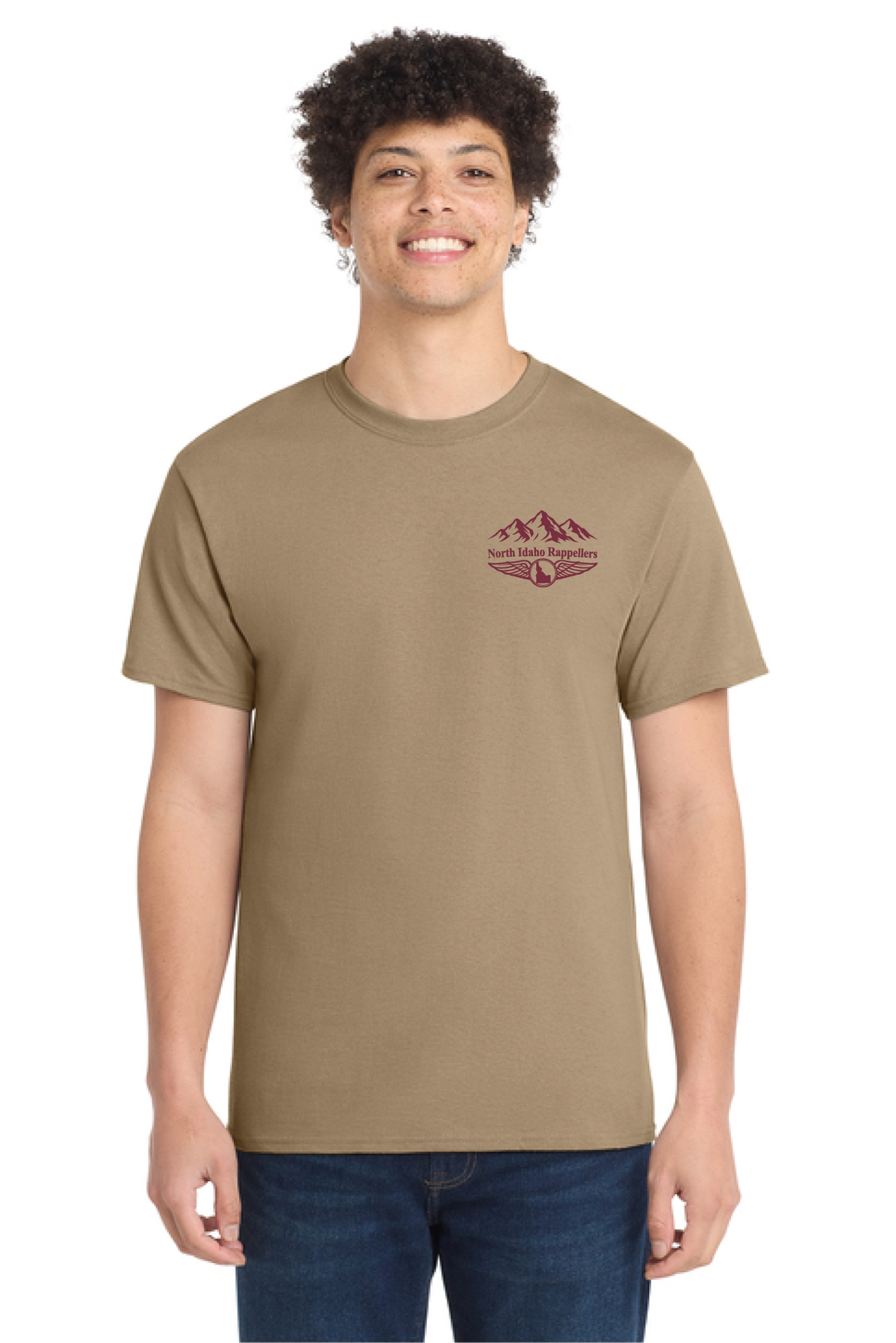 PC54 - Port & Co Core Cotton Tee - North Idaho Rappel Crew - Order Collection Store - Screen Print - #29222