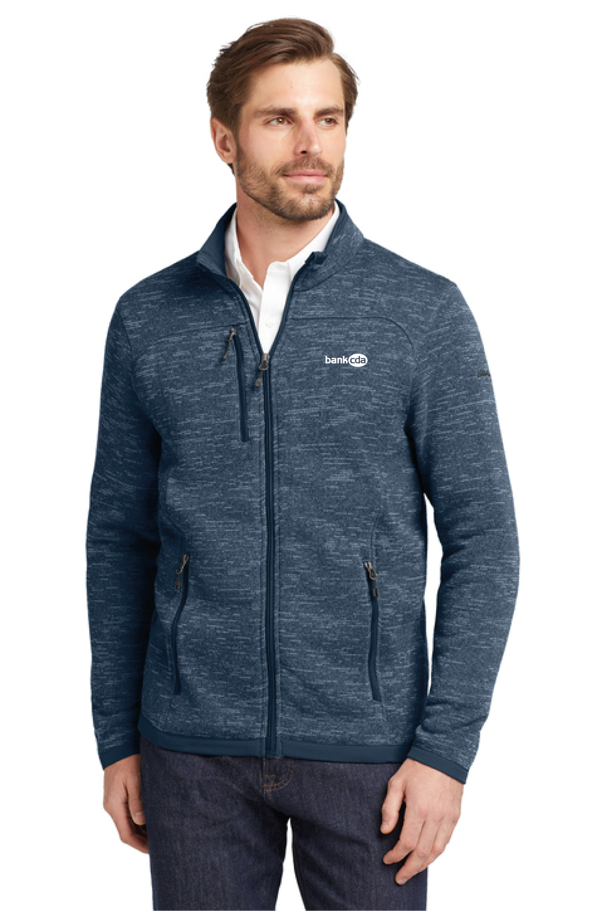EB250 - Eddie Bauer Sweater Fleece Full-Zip - BankCDA - Logowear Store - Embroidery - #29162