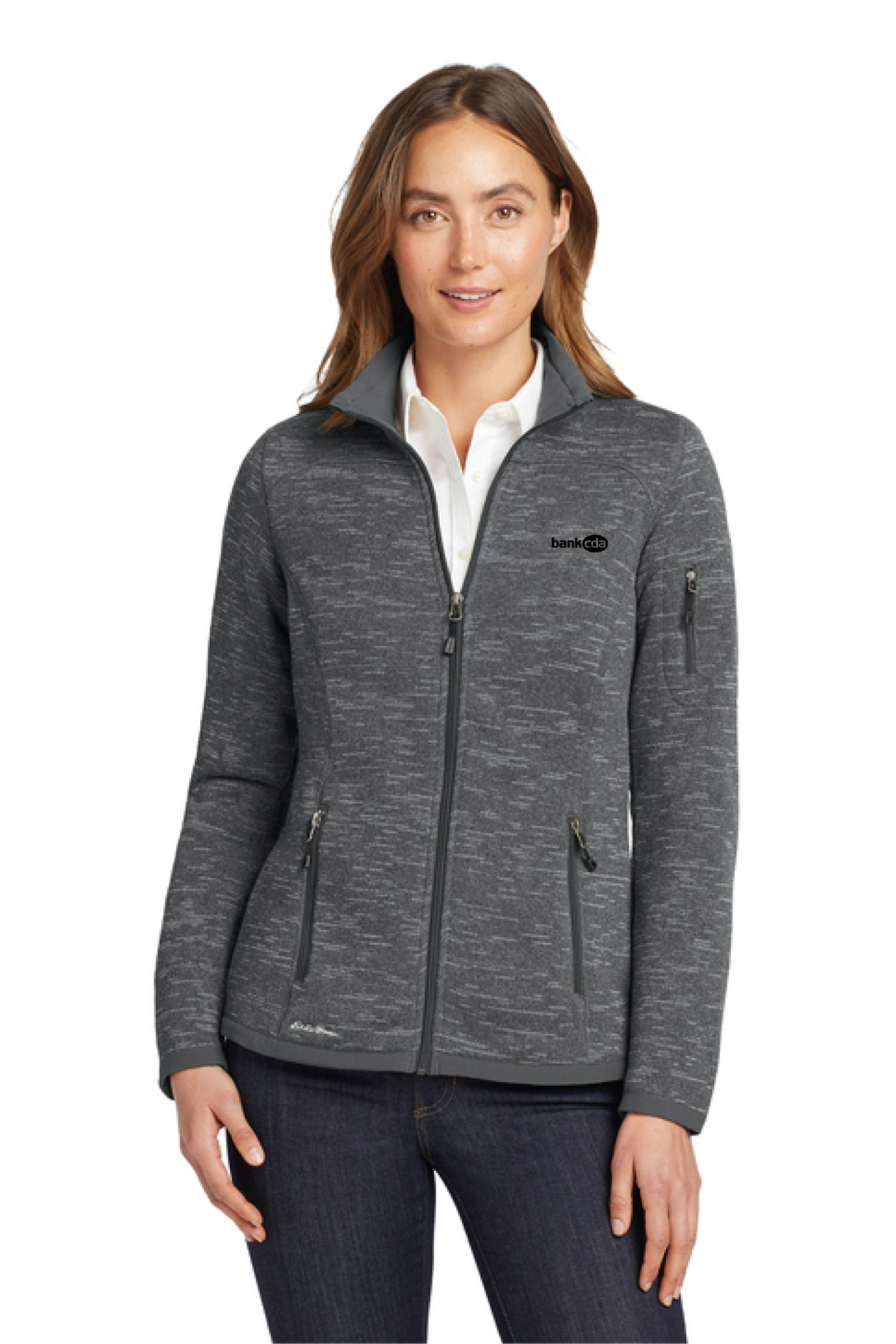 EB251 - Eddie Bauer Women's Sweater Fleece Full-Zip - BankCDA - Logowear Store - Embroidery - #29162