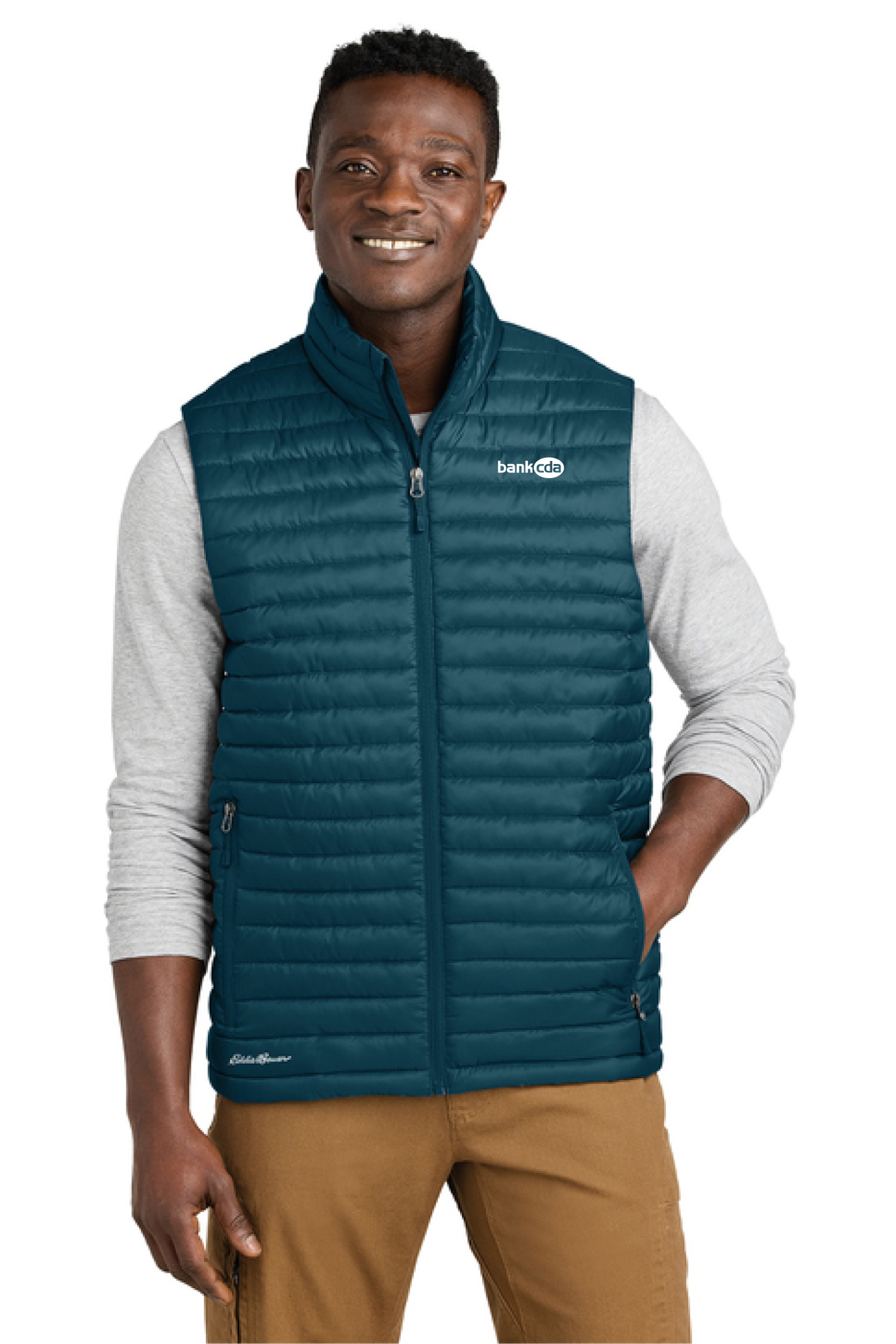 EB516 - Eddie Bauer Packable Quilted Vest - BankCDA - Logowear Store - Embroidery - #29162