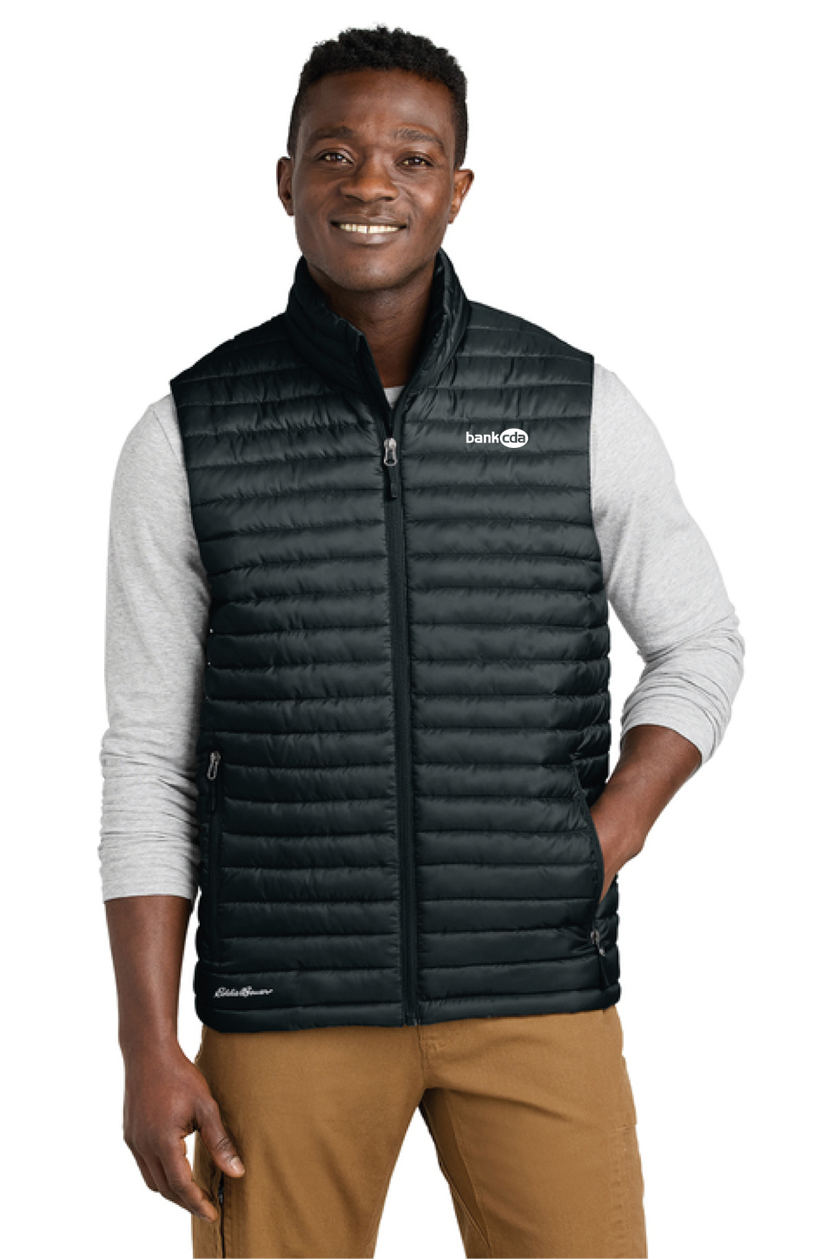 EB516 - Eddie Bauer Packable Quilted Vest - BankCDA - Logowear Store - Embroidery - #29162