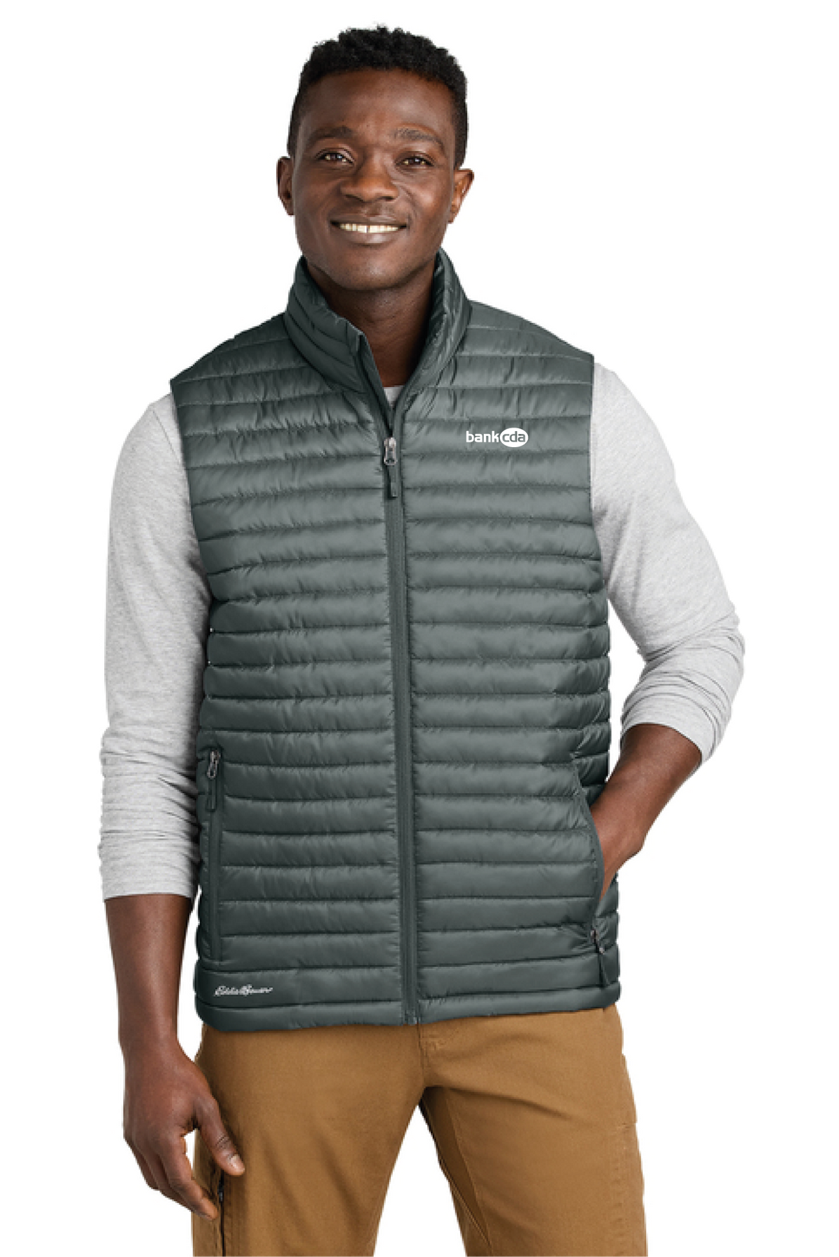 EB516 - Eddie Bauer Packable Quilted Vest - BankCDA - Logowear Store - Embroidery - #29162