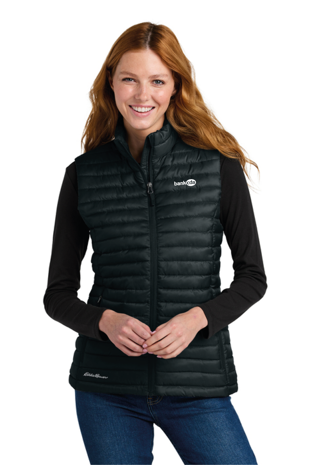 EB517 - Eddie Bauer Women's Packable Quilted Vest - BankCDA - Logowear Store - Embroidery - #29162