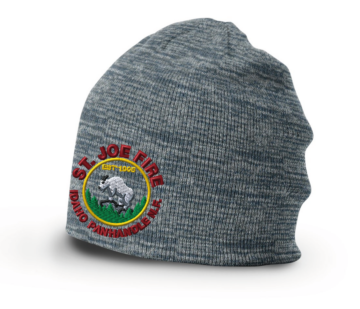130 - Marled Beanie - St. Joe Fire - Logowear Store - Embroidery - #29319