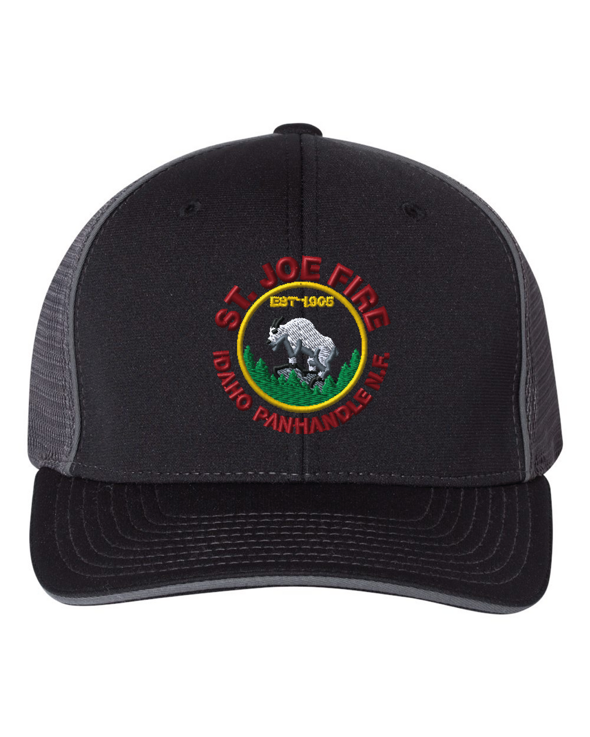172 - Richardson - Pulse Sportmesh R-Flex Cap - St. Joe Fire - Logowear Store - Embroidery - #29319