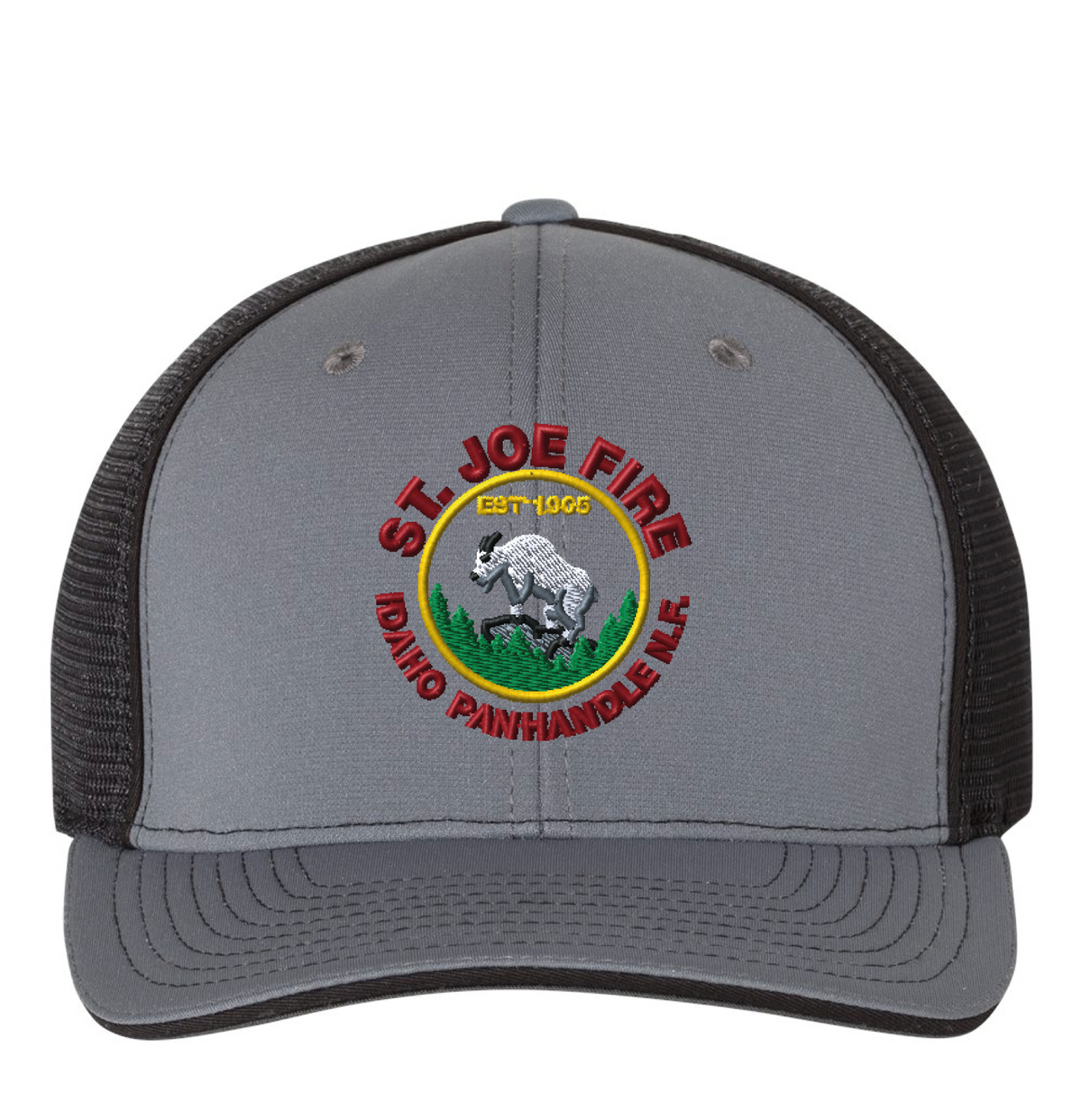 172 - Richardson - Pulse Sportmesh R-Flex Cap - St. Joe Fire - Logowear Store - Embroidery - #29319
