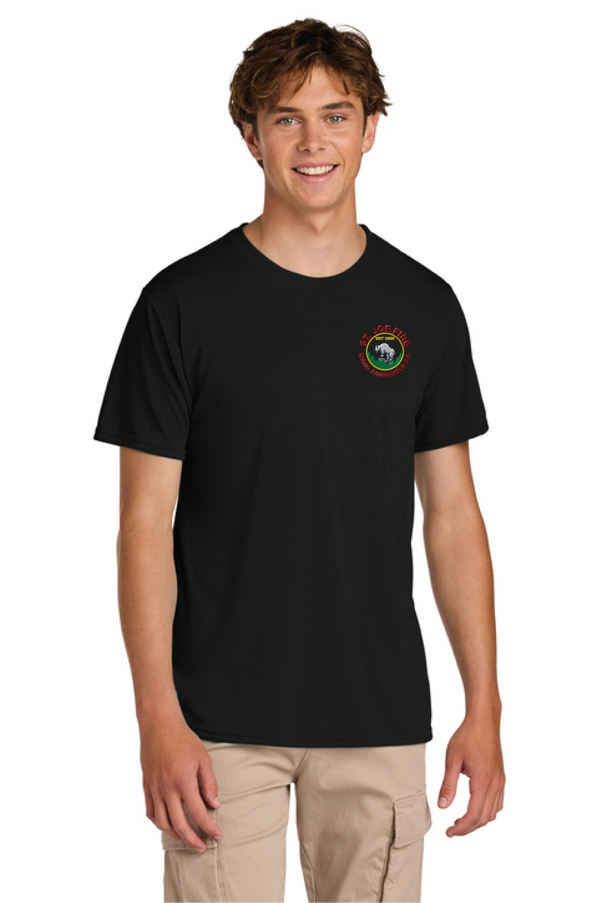 42000 - Gildan Gildan Performance T-Shirt - St. Joe Fire - Logowear Store - Embroidery - #29319