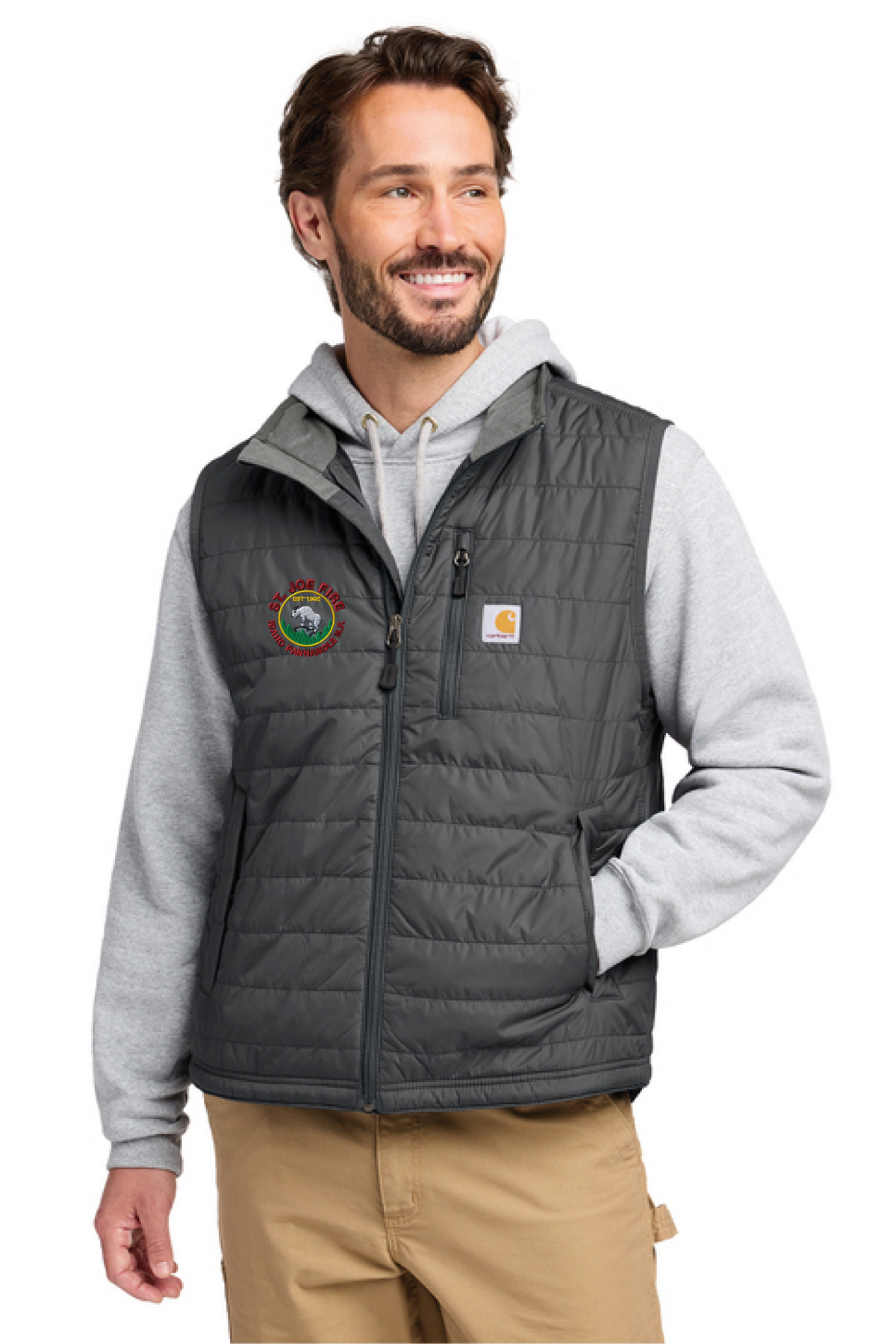 CT102286 - Carhartt Gilliam Vest - St. Joe Fire - Logowear Store - Embroidery - #29319