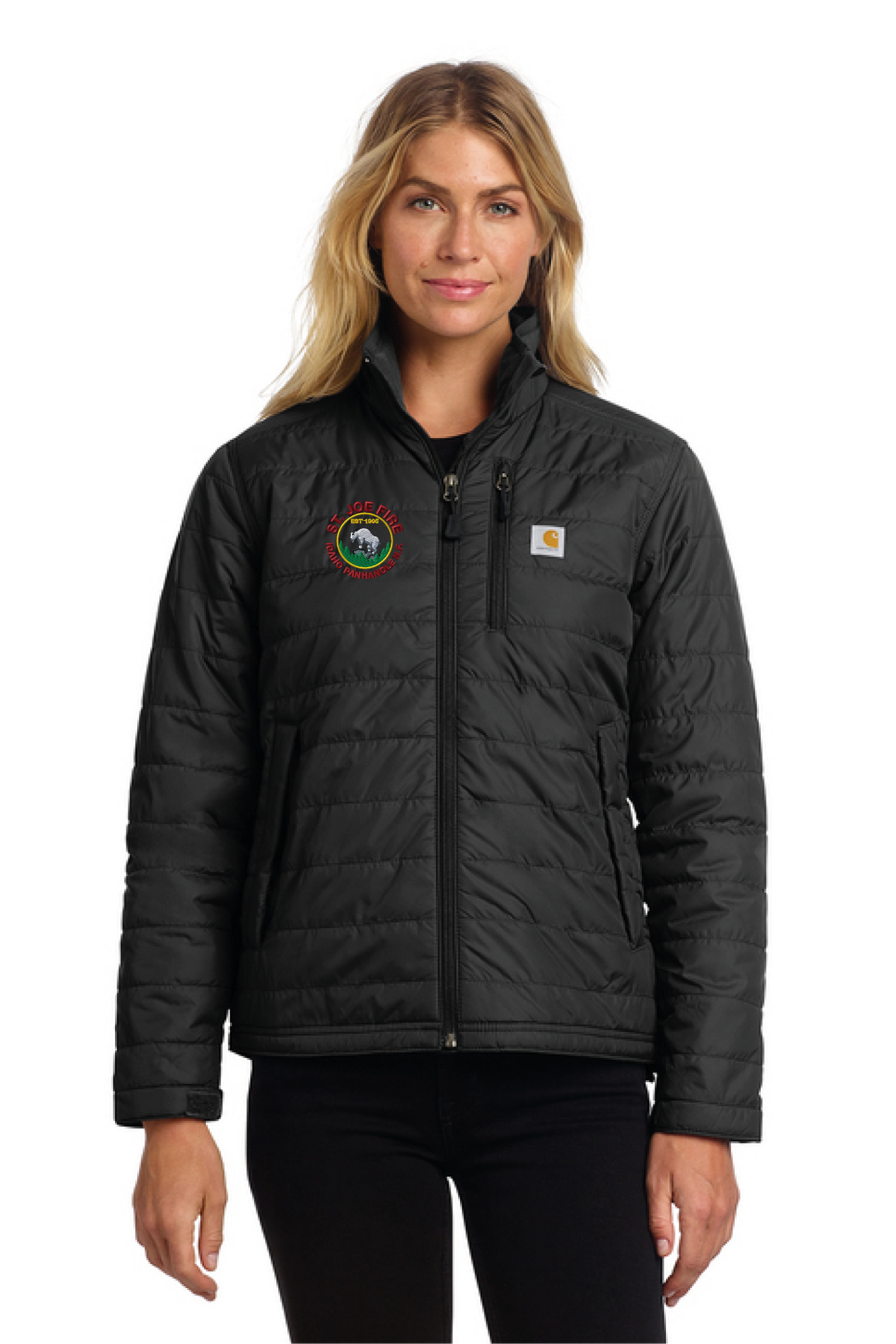 CT104314 - Carhartt Women's Gilliam Jacket - St. Joe Fire - Logowear Store - Embroidery - #29319