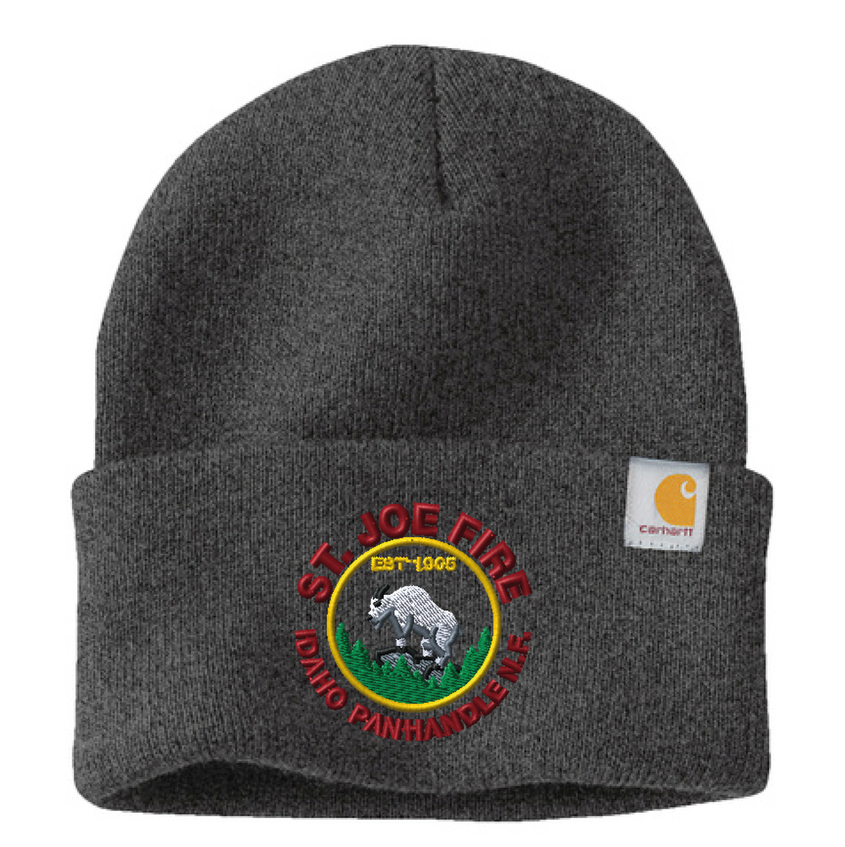 CT104597 - Carhartt Watch Cap 2.0 - St. Joe Fire - Logowear Store - Embroidery - #29319