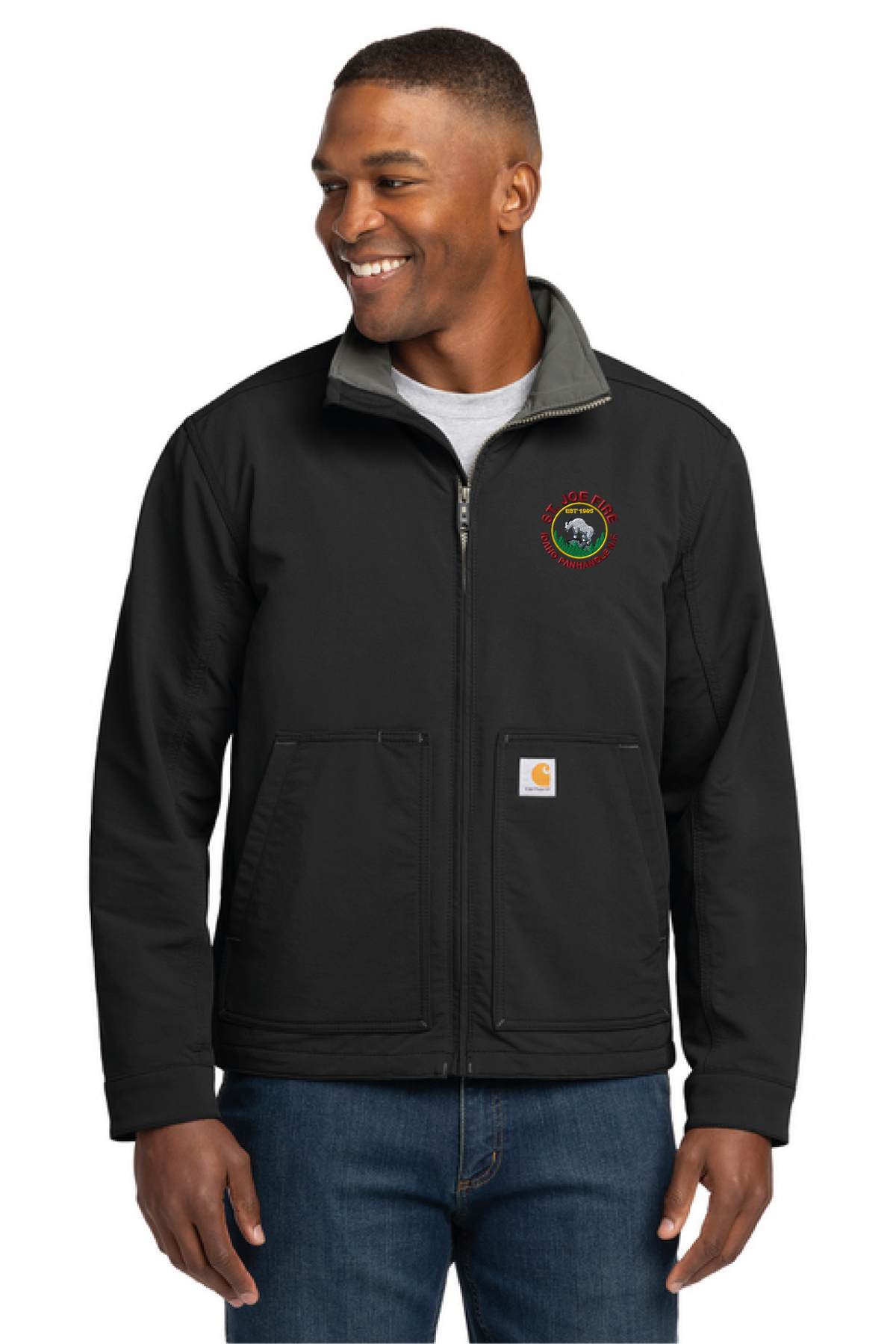 CT105534 - Carhartt Super Dux Soft Shell Jacket - St. Joe Fire - Logowear Store - Embroidery - #29319