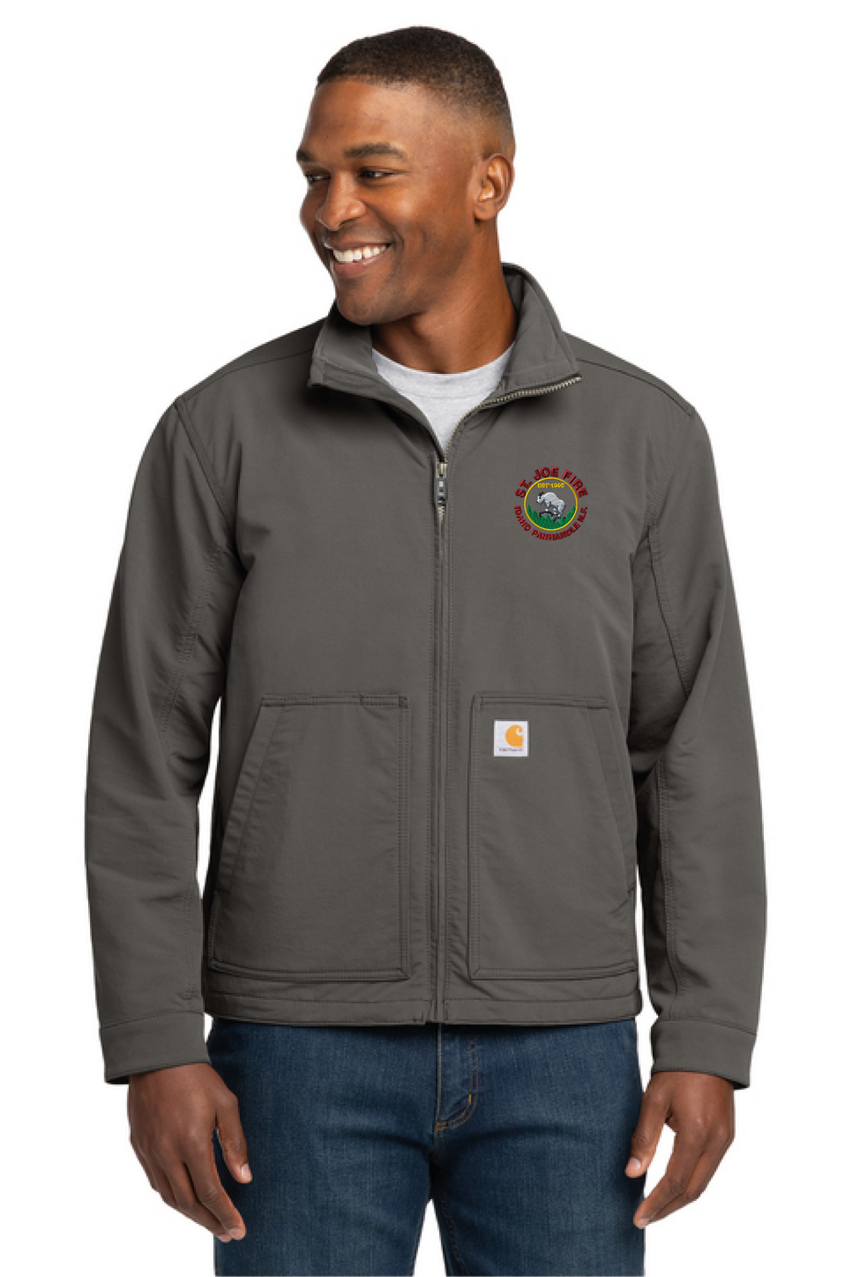 CT105534 - Carhartt Super Dux Soft Shell Jacket - St. Joe Fire - Logowear Store - Embroidery - #29319