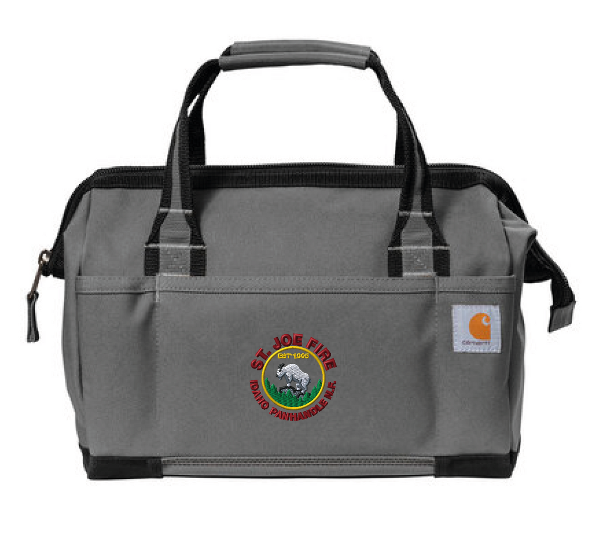 CT89240105 - Carhartt Foundry Series 14" Tool Bag - St. Joe Fire - Logowear Store - Embroidery - #29319