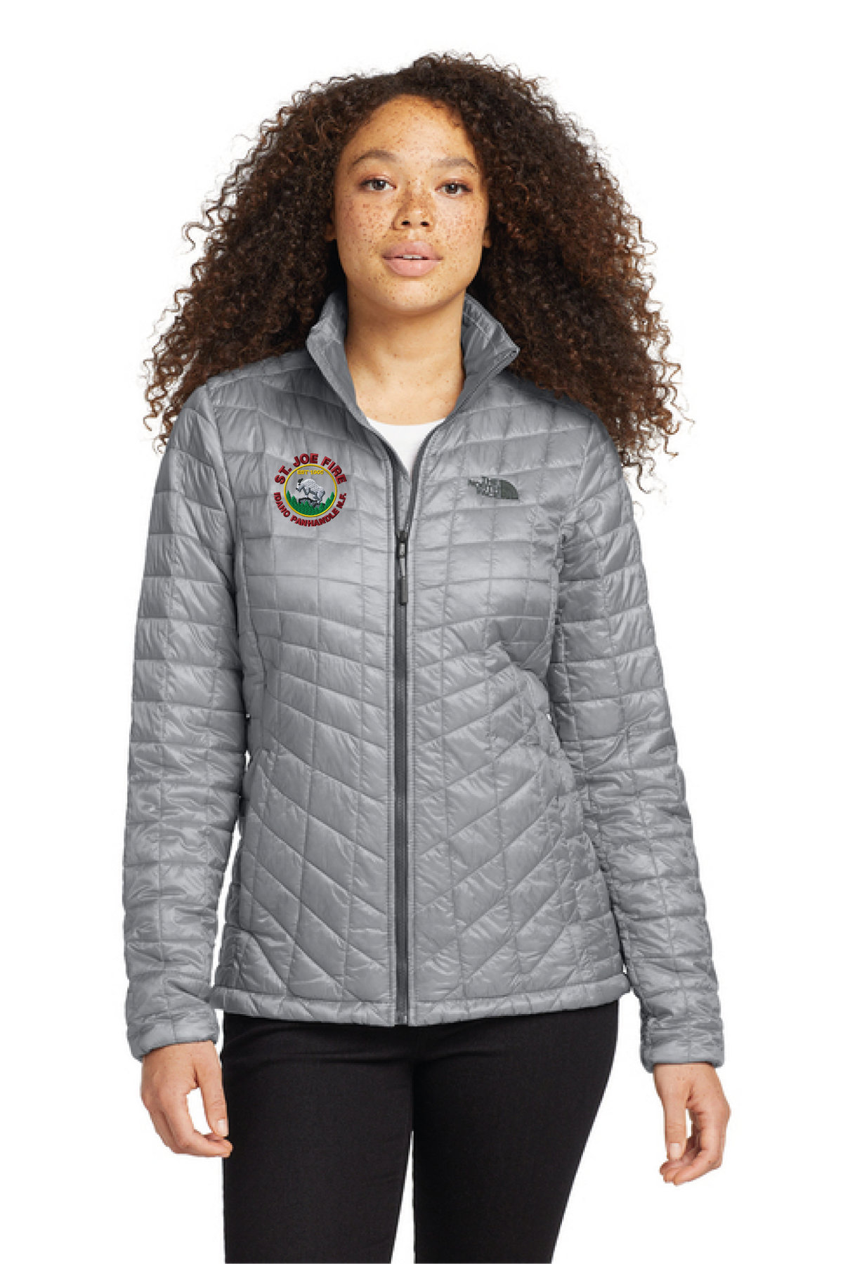 NF0A3LHK - The North Face Women's ThermoBall Trekker Jacket - St. Joe Fire - Logowear Store - Embroidery - #29319