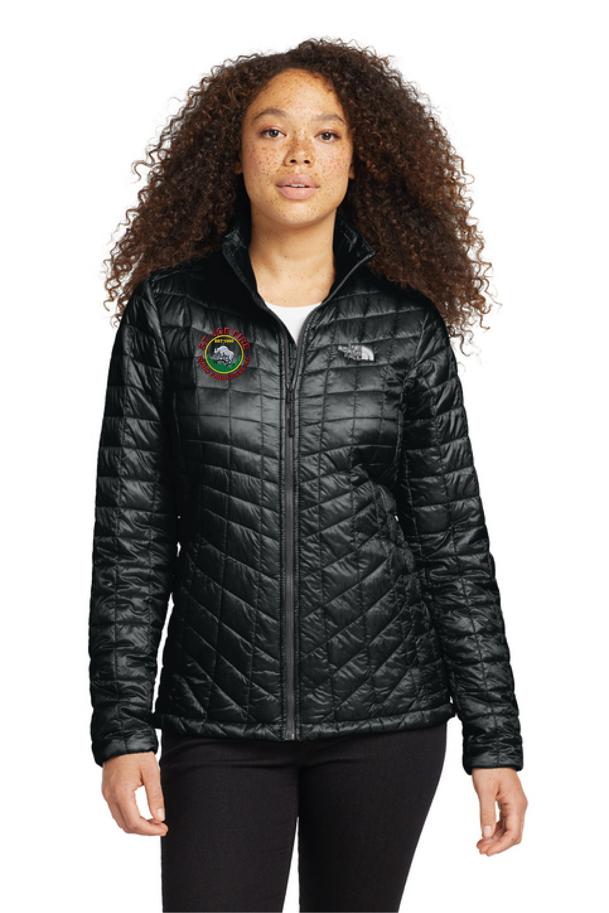 NF0A3LHK - The North Face Women's ThermoBall Trekker Jacket - St. Joe Fire - Logowear Store - Embroidery - #29319