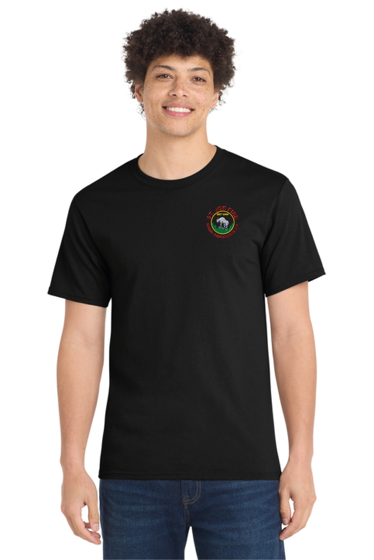 PC61 - Port & Company - Essential Tee - St. Joe Fire - Logowear Store - Embroidery - #29319