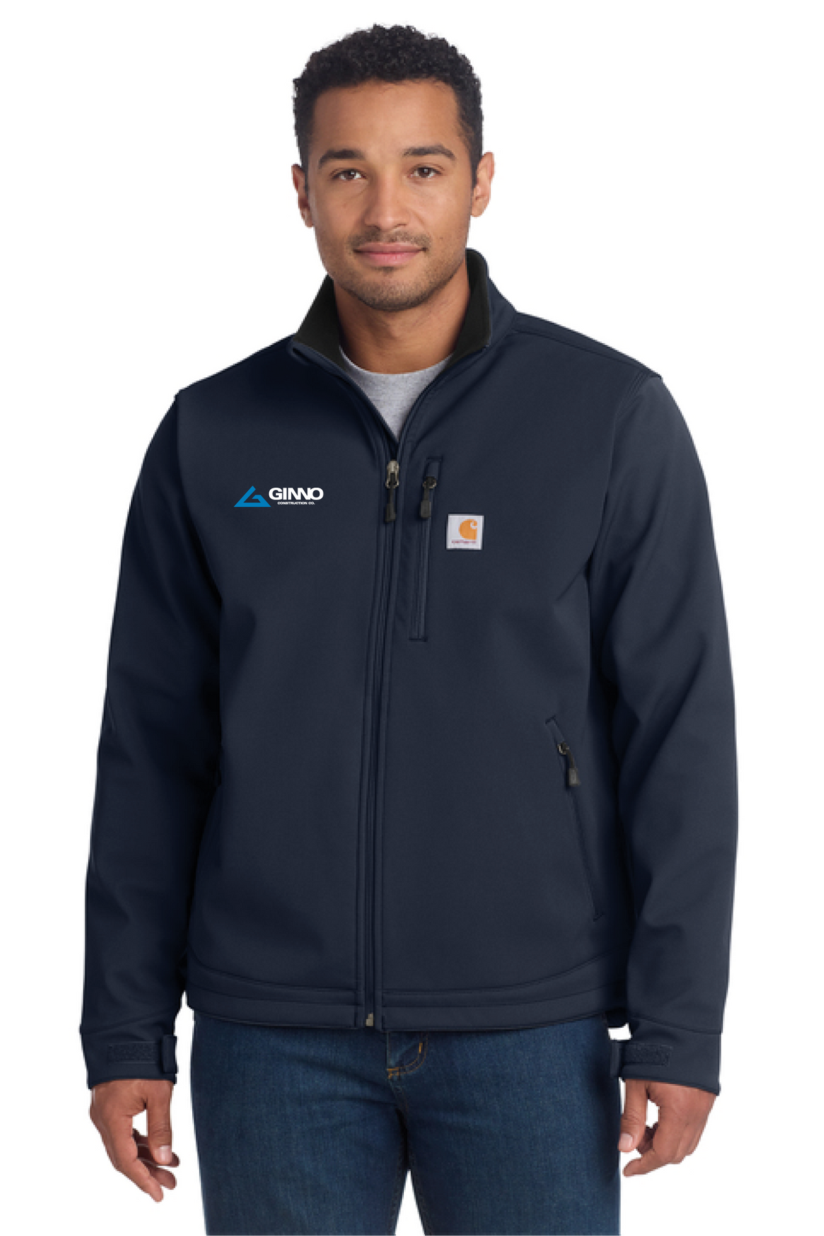 CT102199 - Carhartt Crowley Soft Shell Jacket - Ginno Construction - Company Store - Embroidery - #29362